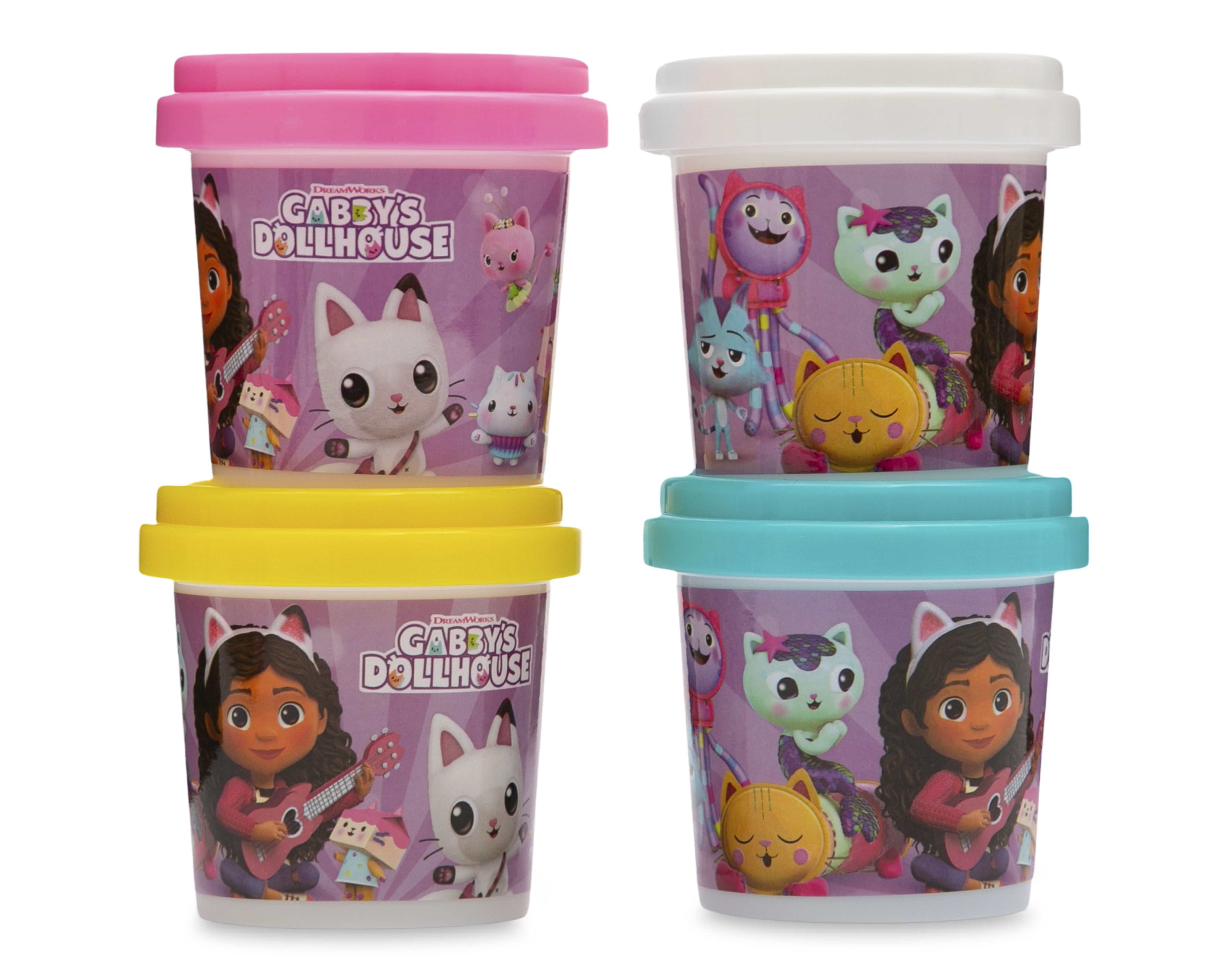 Foto 2 pulgar | Foto 1 | Plastilina Gabby's Dollhouse 4 Piezas