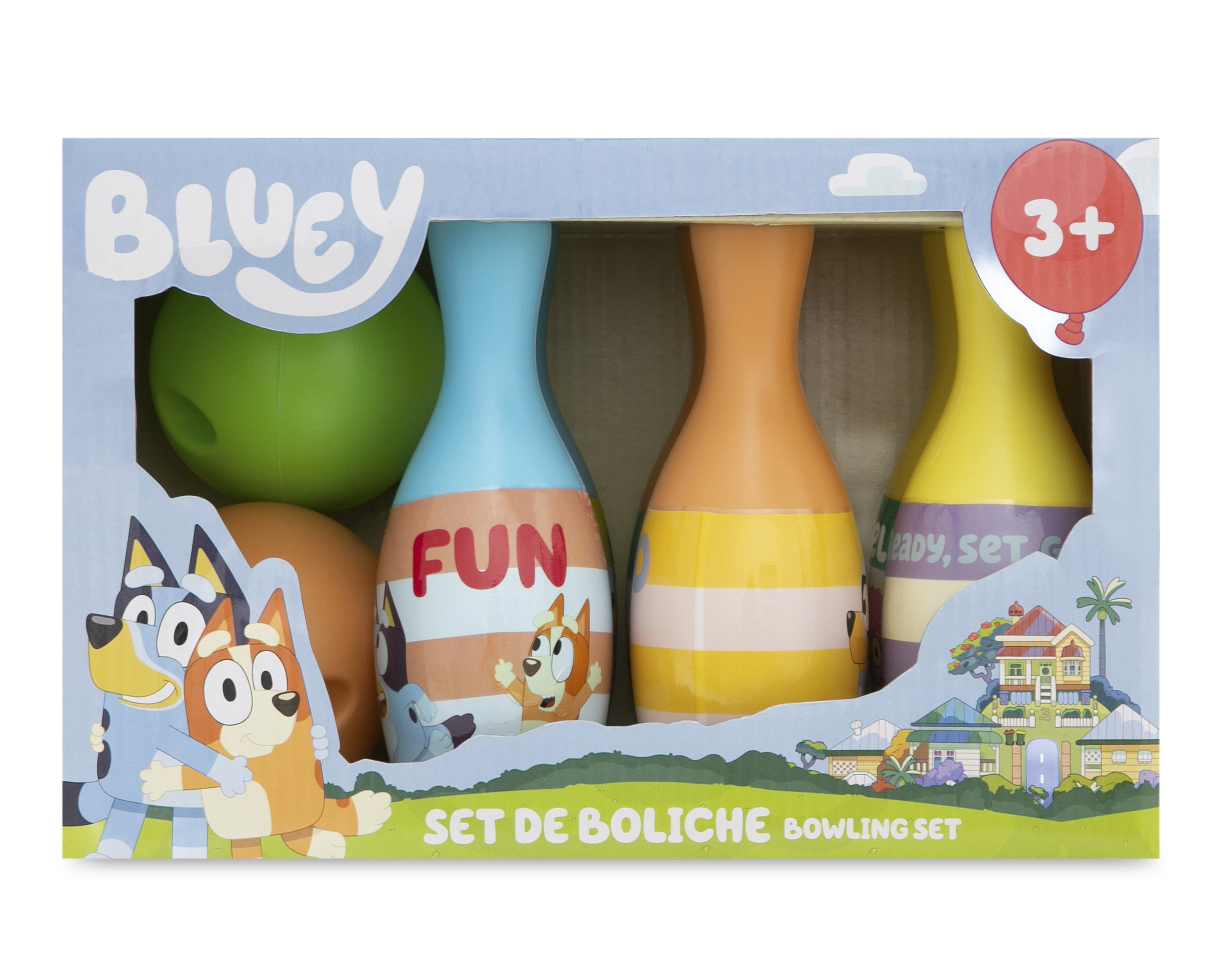 Foto 5 | Foto 5 | Juego de Bolos Bluey 8 Piezas