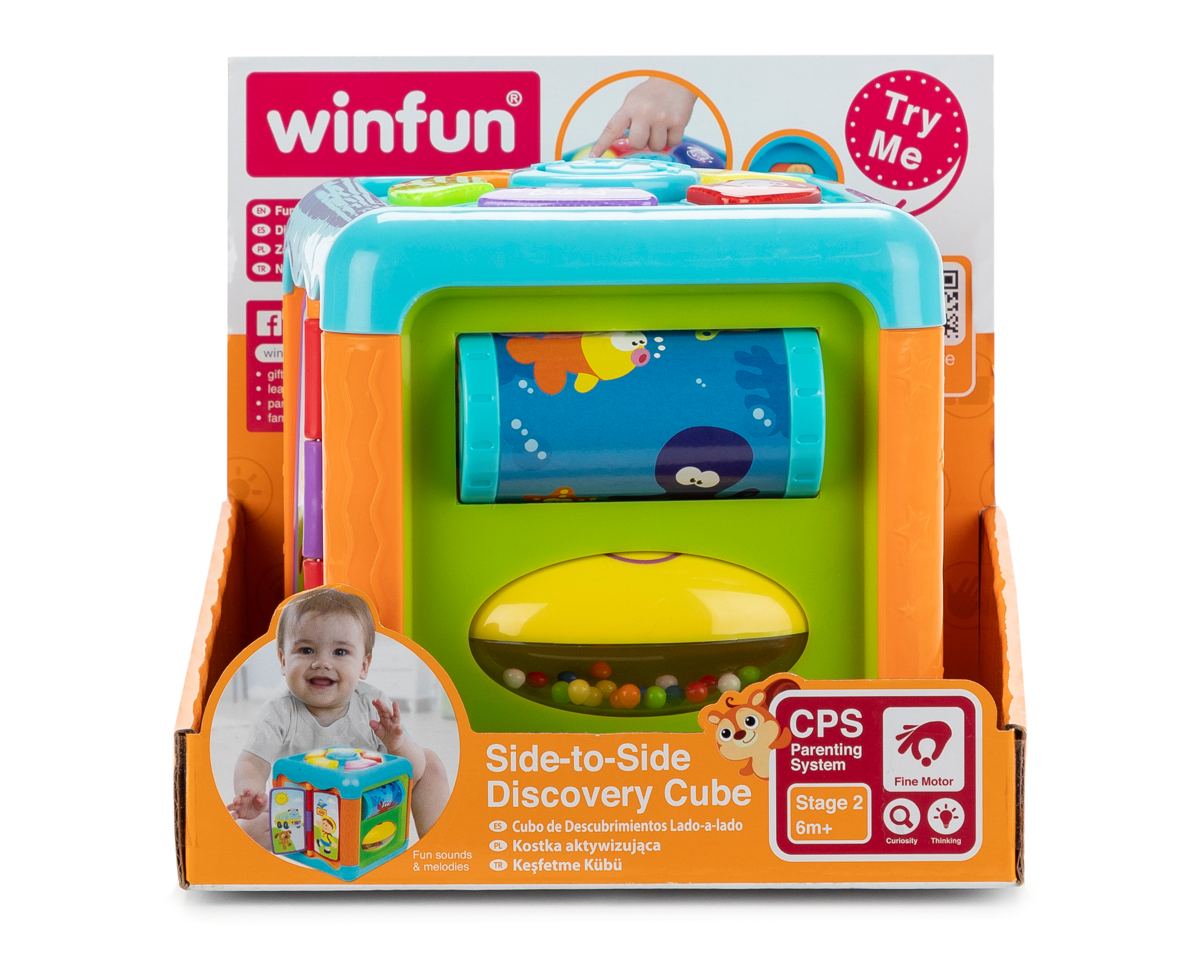 Foto 1 | Foto 1 | Cubo Interactivo Musical Winfun