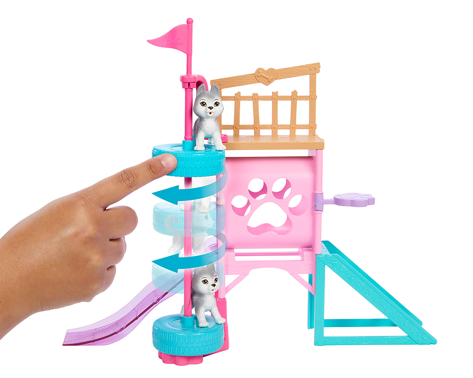 Foto 4 | Foto 4 | Parque de Entrenamiento para Cachorros Mattel Barbie y Stacie Al Rescate