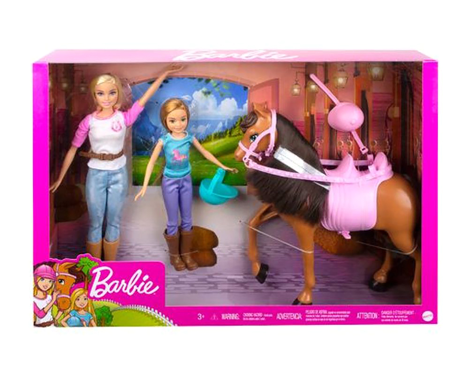 Foto 8 pulgar | Foto 7 | Muñeca Mattel Barbie Diversión con Caballos