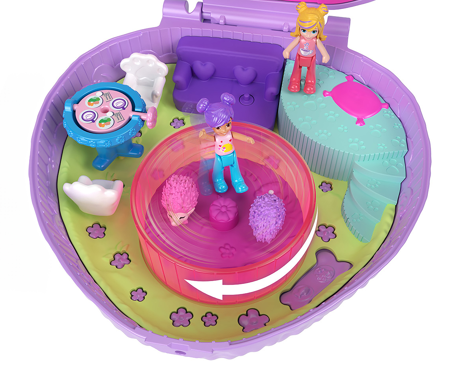 Foto 4 pulgar | Foto 3 | Cafetería del Erizo Mattel Polly Pocket 35th