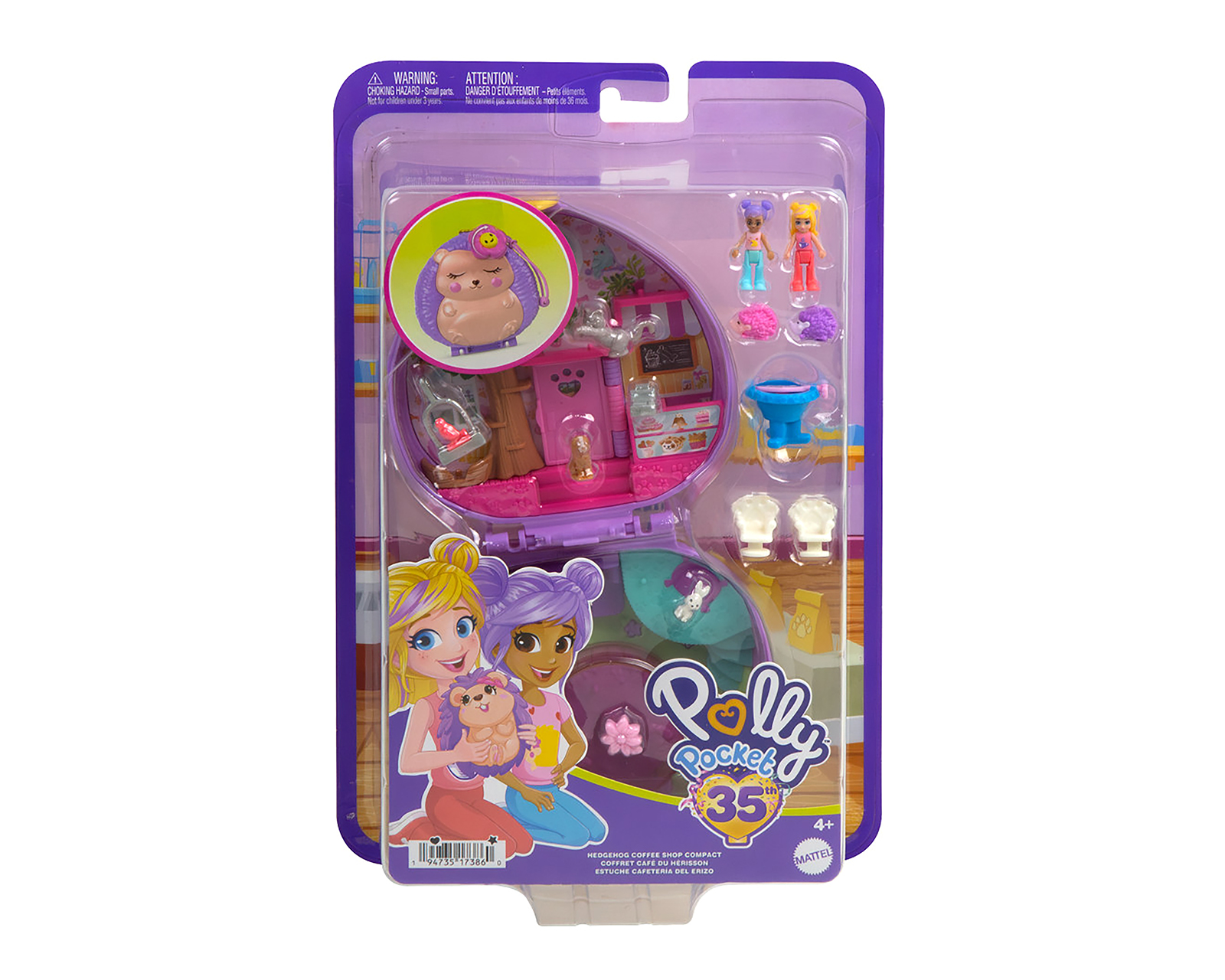 Foto 6 | Foto 6 | Cafetería del Erizo Mattel Polly Pocket 35th