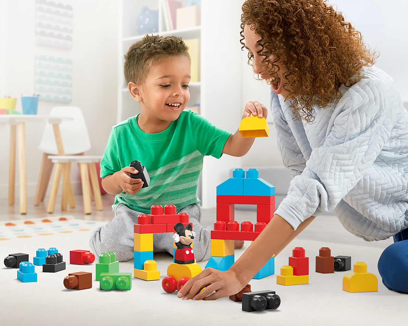 Foto 2 | Foto 2 | Bloques de Construcción Mega Bloks Disney Mickey Mouse 60 Piezas