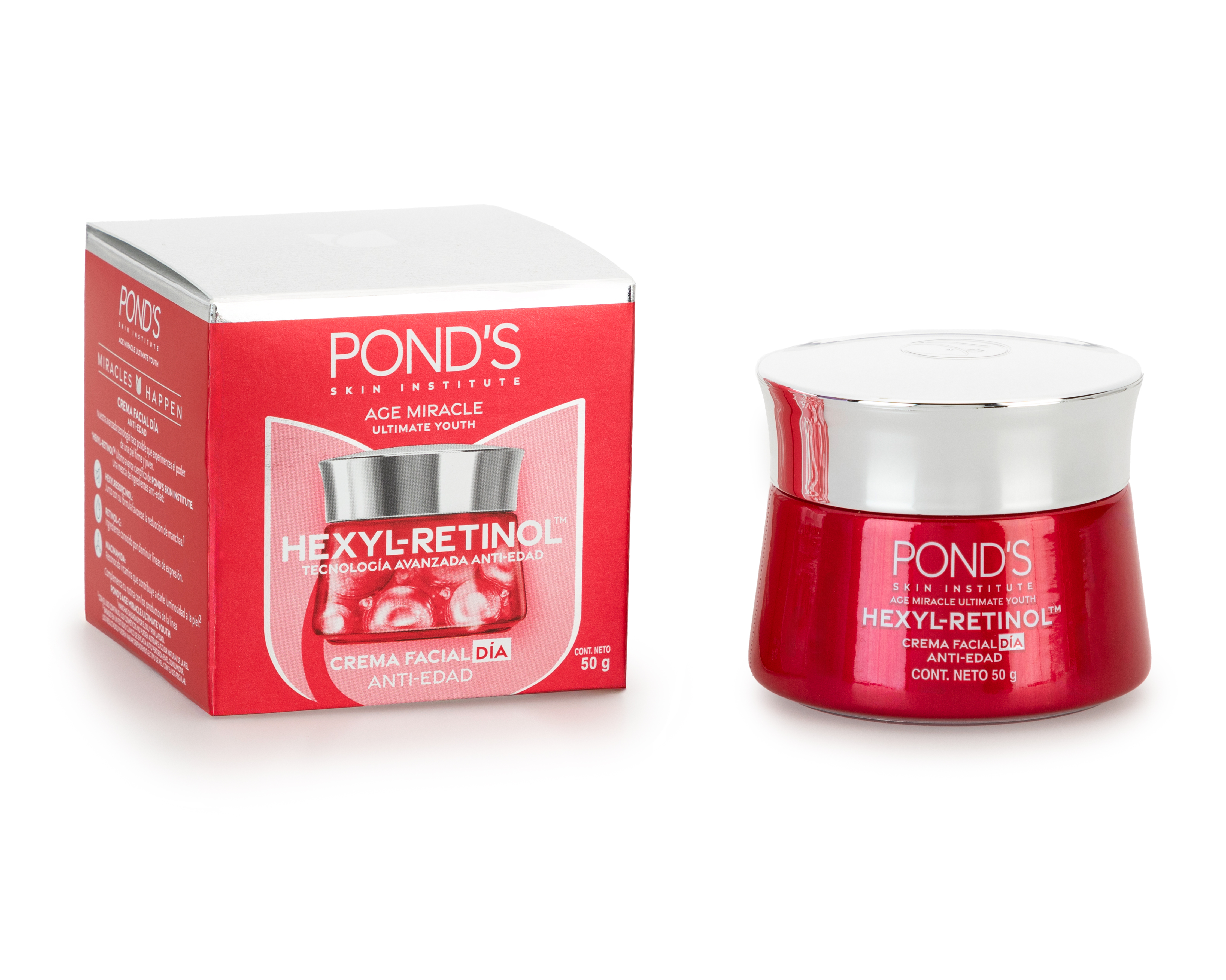 Foto 2 pulgar | Foto 1 | Crema Facial Antiedad Pond's Age Miracle Ultimate Youth 50 g
