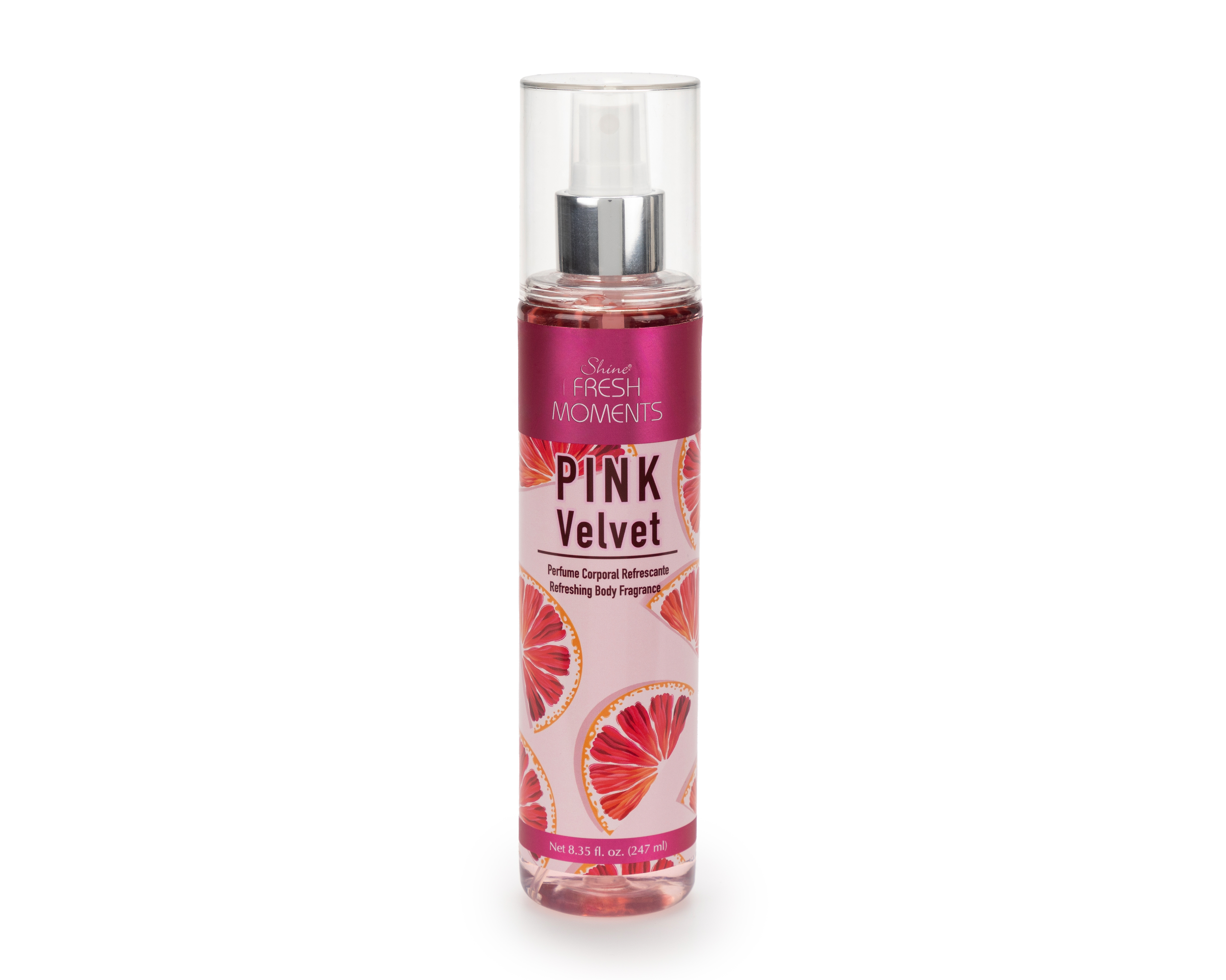 Foto 2 pulgar | Foto 1 | Loción Corporal Shine Fresh Moments Pink Velvet 247 ml