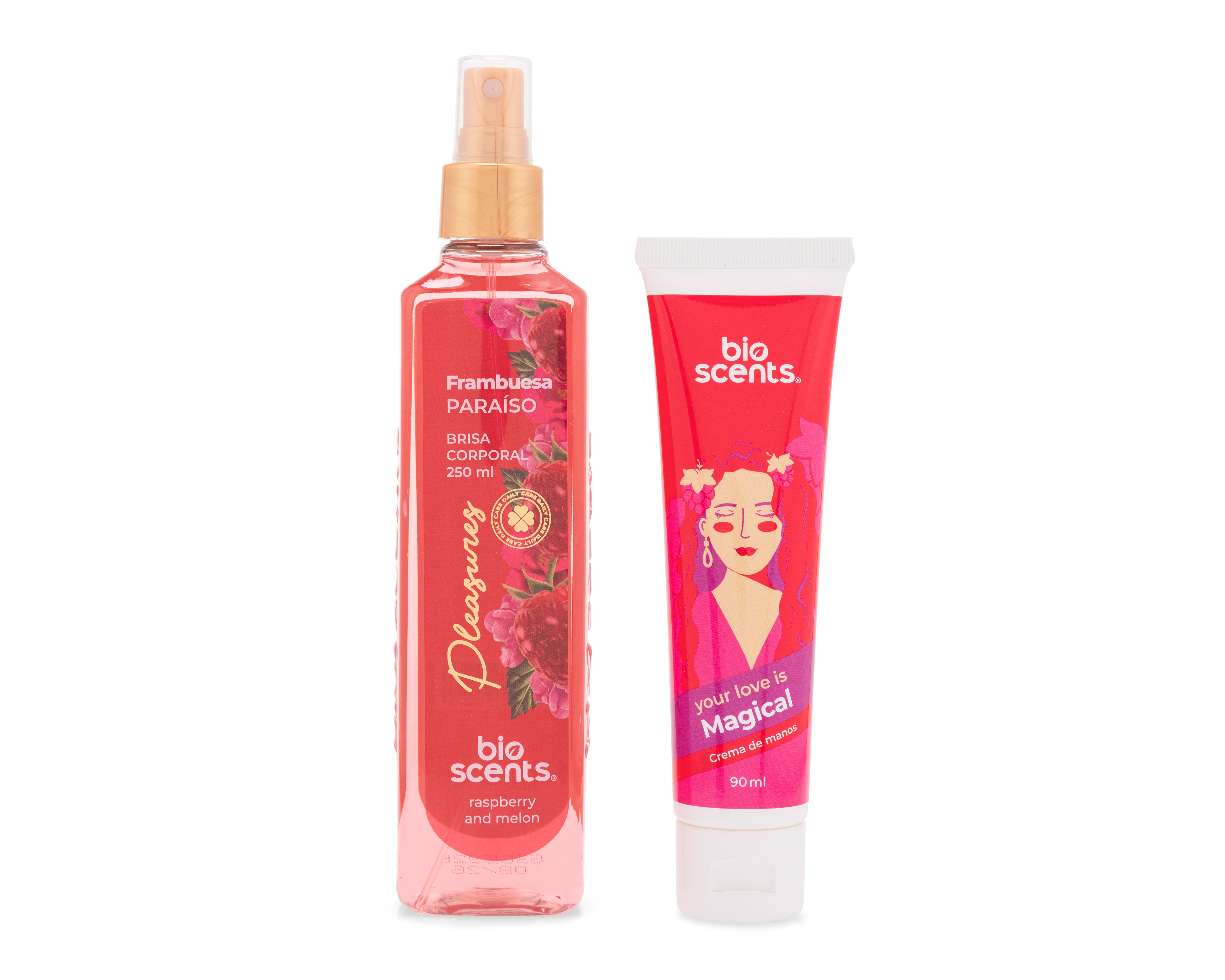 Foto 1 | Foto 1 | Body y Crema Bioscents Frambuesa Paraíso 2 Piezas