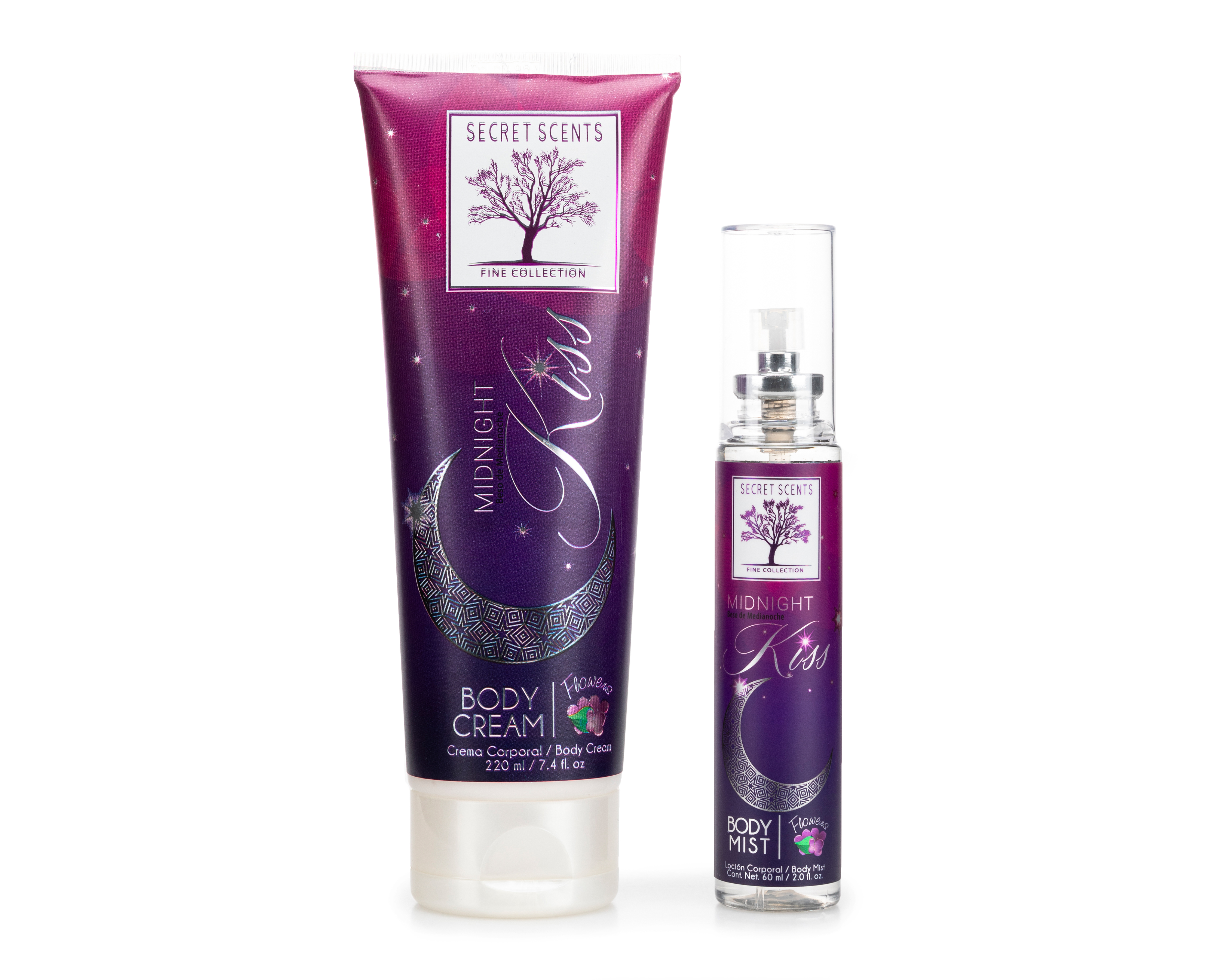 Estuche para Mujer Secret Scents Midnight Kiss 2 Piezas