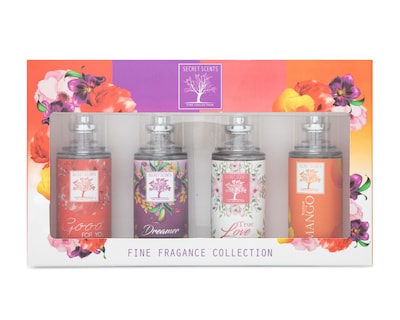 Foto 2 | Foto 2 | Set de Body Secret Scents Flores y Frutas 4 Piezas