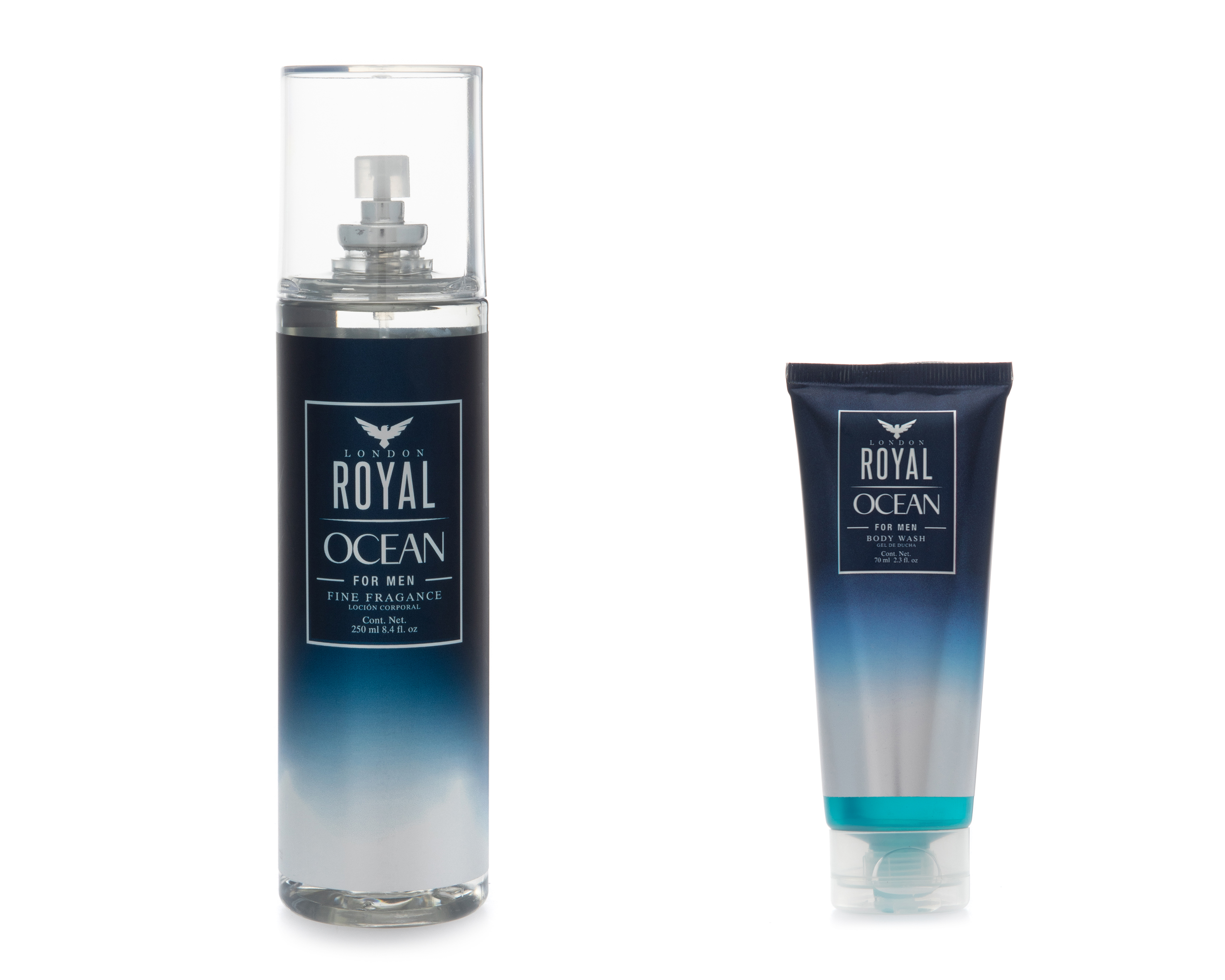 Foto 1 | Foto 1 | Body y Accesorio London Royal Ocean 2 Piezas