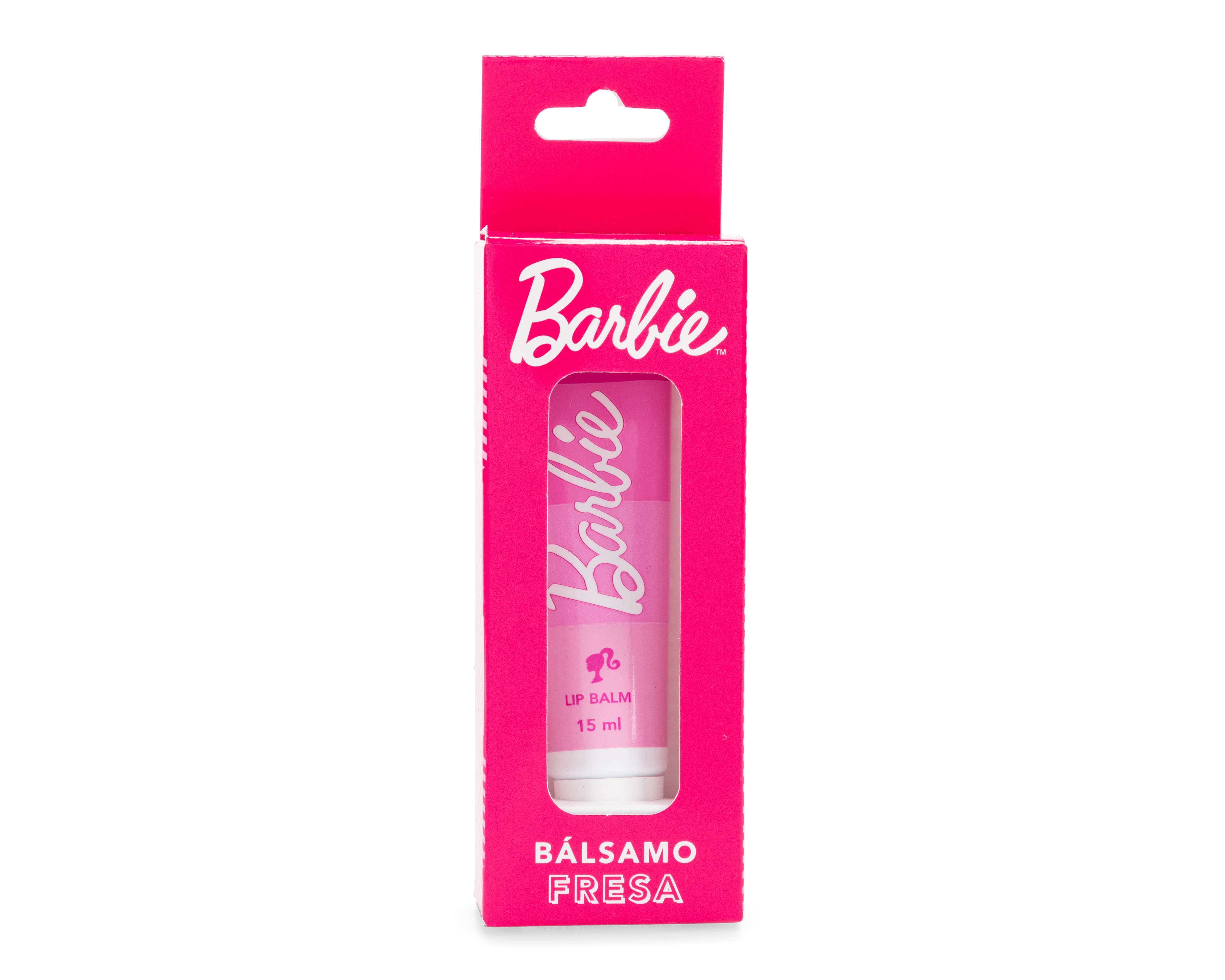 Foto 4 pulgar | Foto 3 | Bálsamo Labial Barbie Fresa
