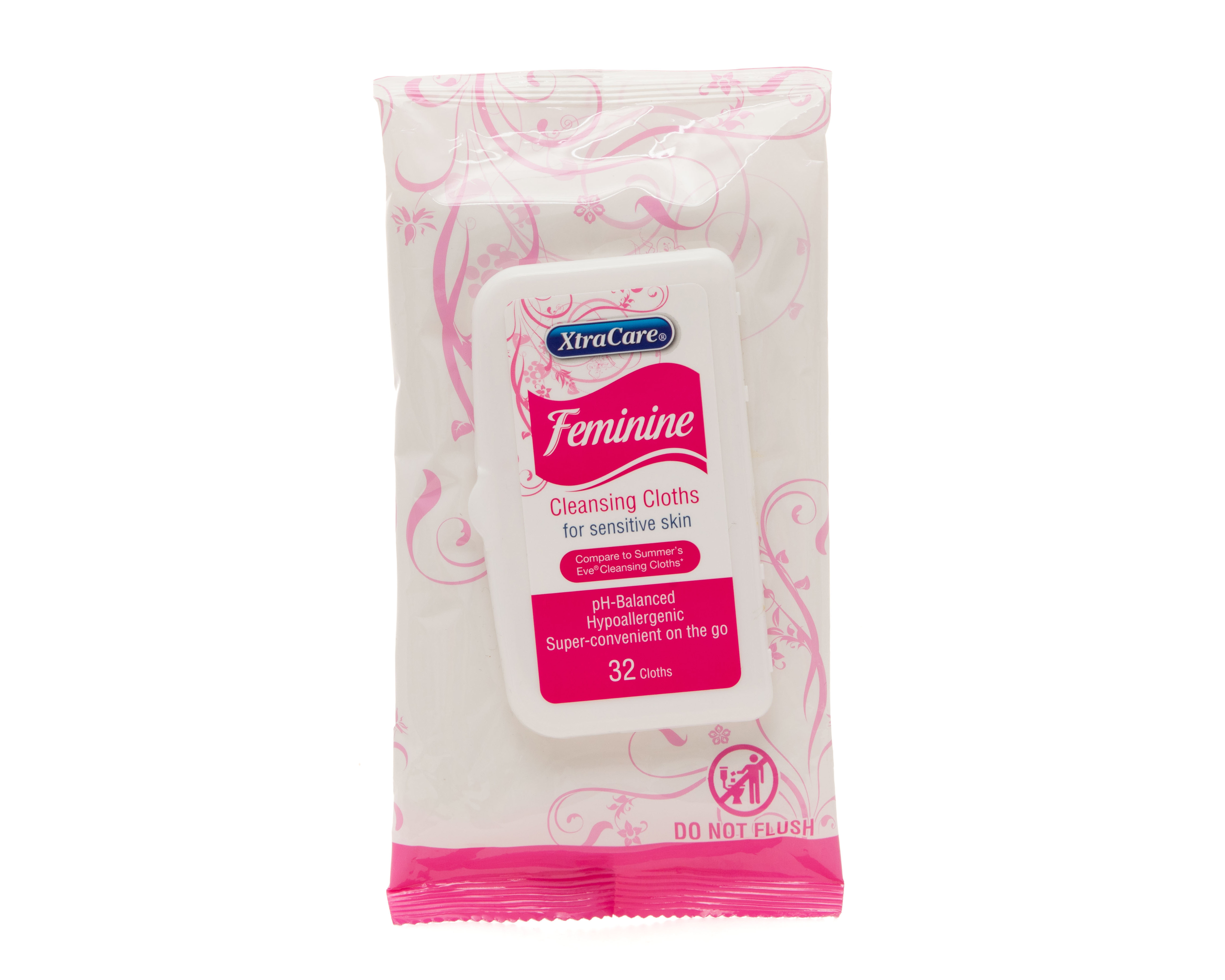 Toallitas Desinfectantes Xtra Care Feminine 32 Piezas