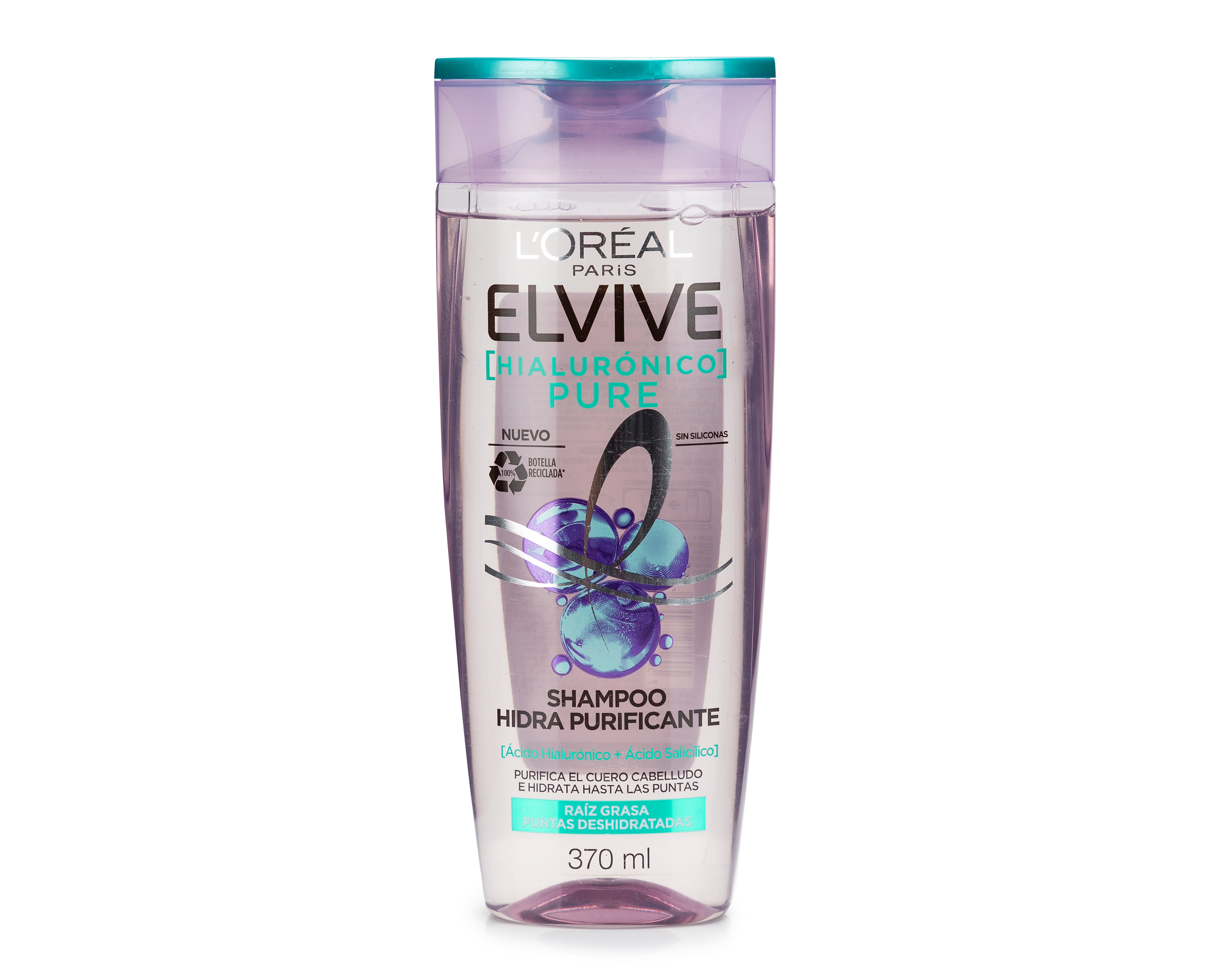 Shampoo L'Oréal Elvive Hidra Purificante 370 ml