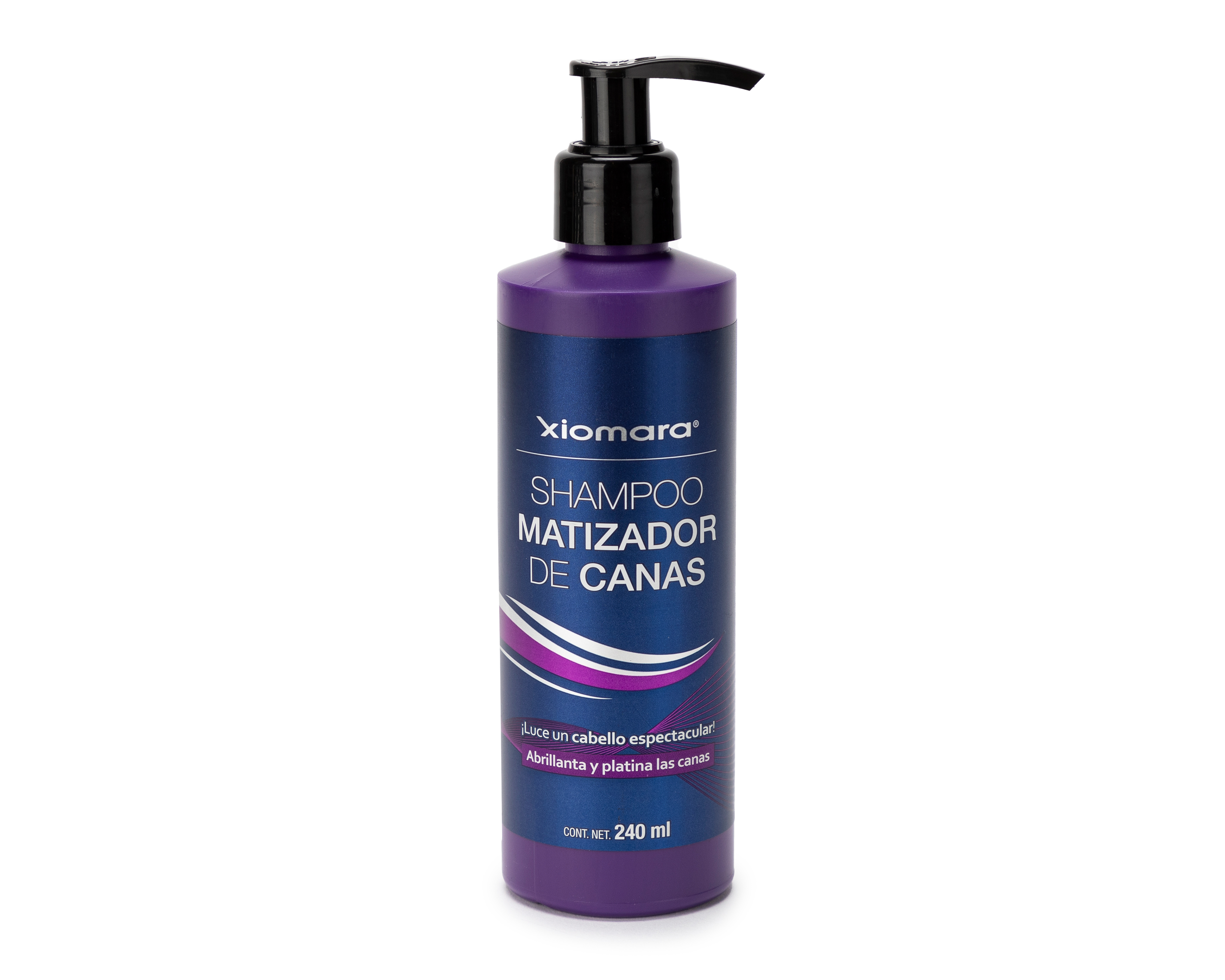 Foto 2 pulgar | Foto 1 | Shampoo Xiomara Matizador de Canas 240 ml