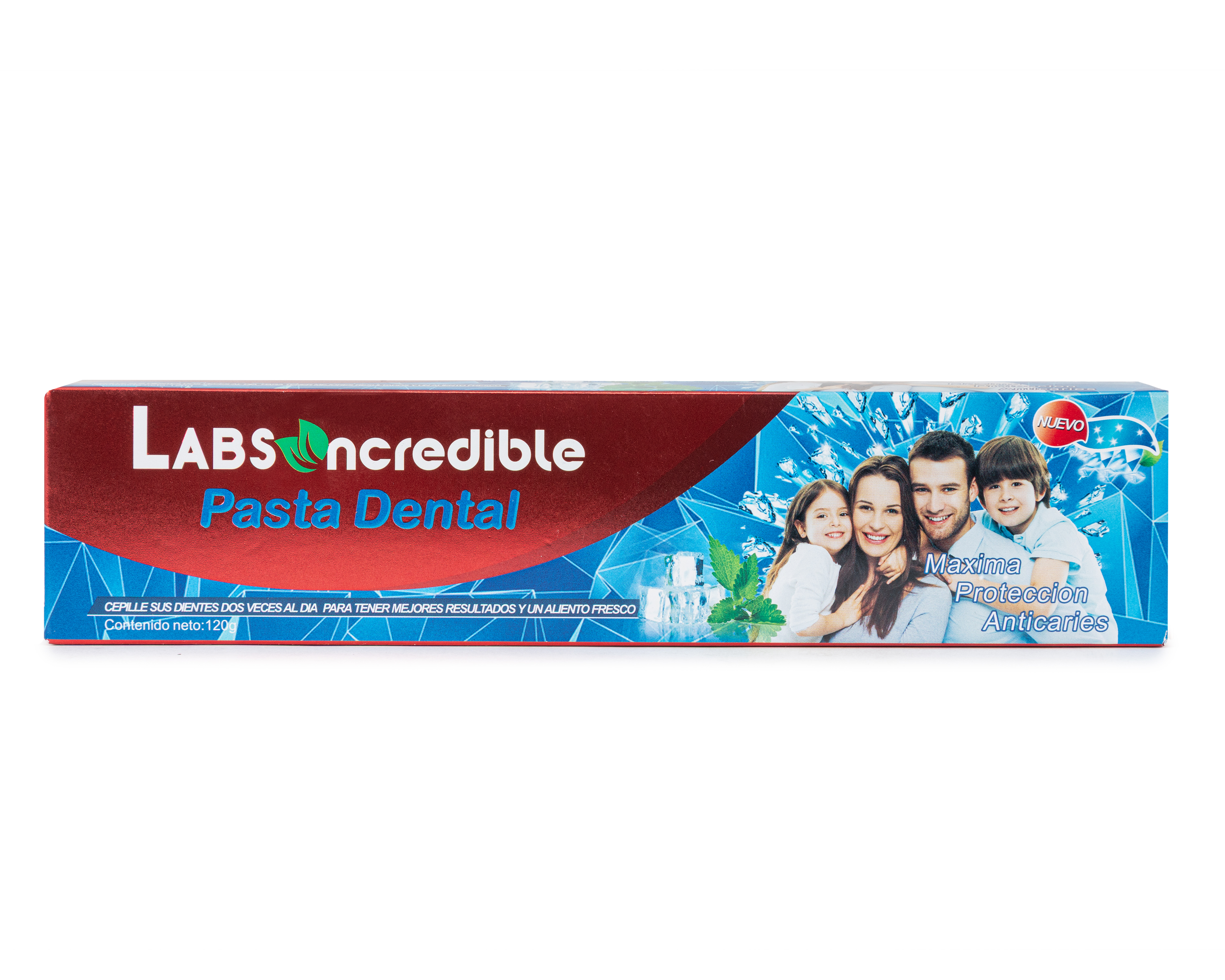 Pasta de Dientes Incredible Products Máxima Protección Anticaries 120 g