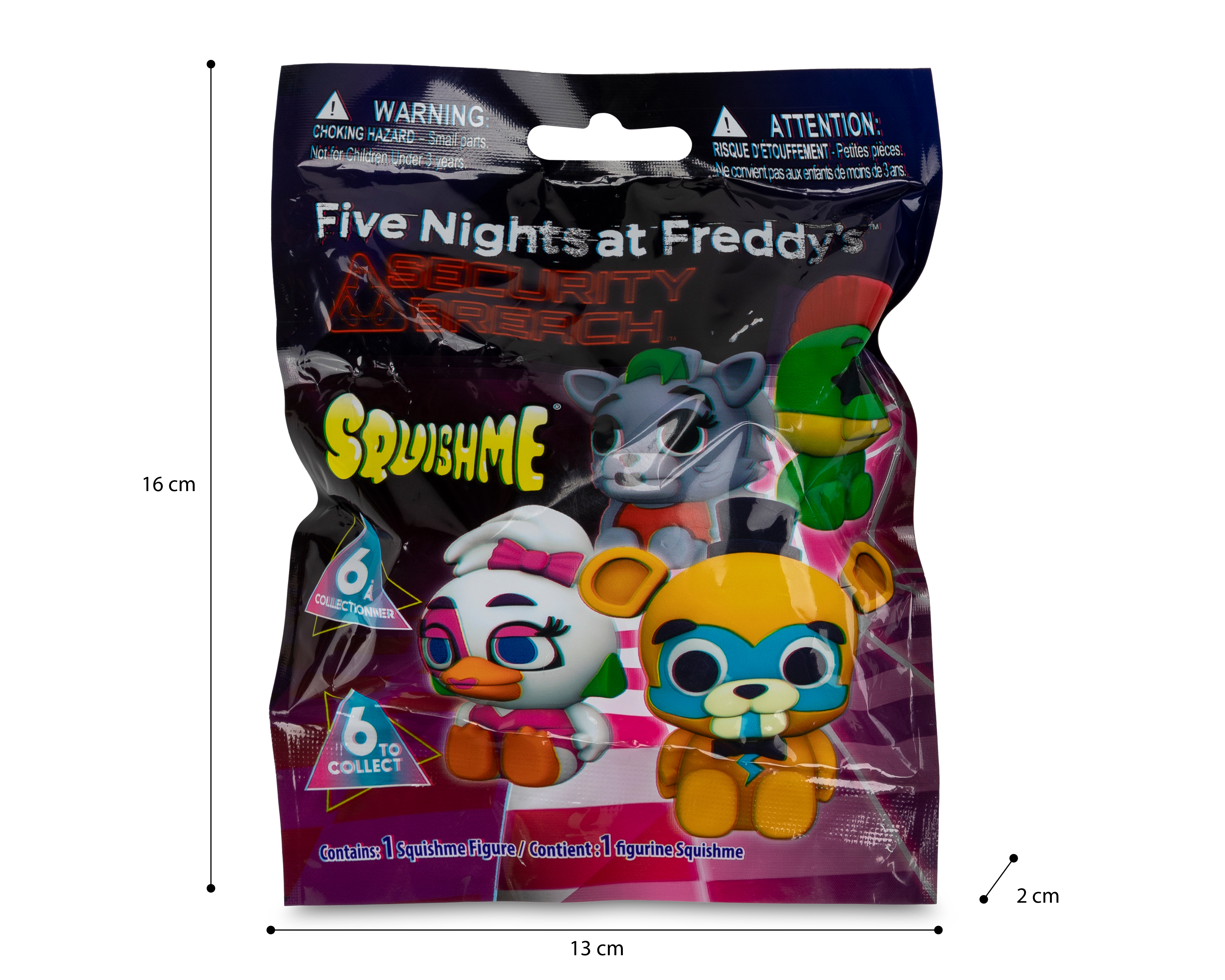Foto 3 | Foto 3 | Squishy Five Nights at Freddy's 1 Pieza al Azar