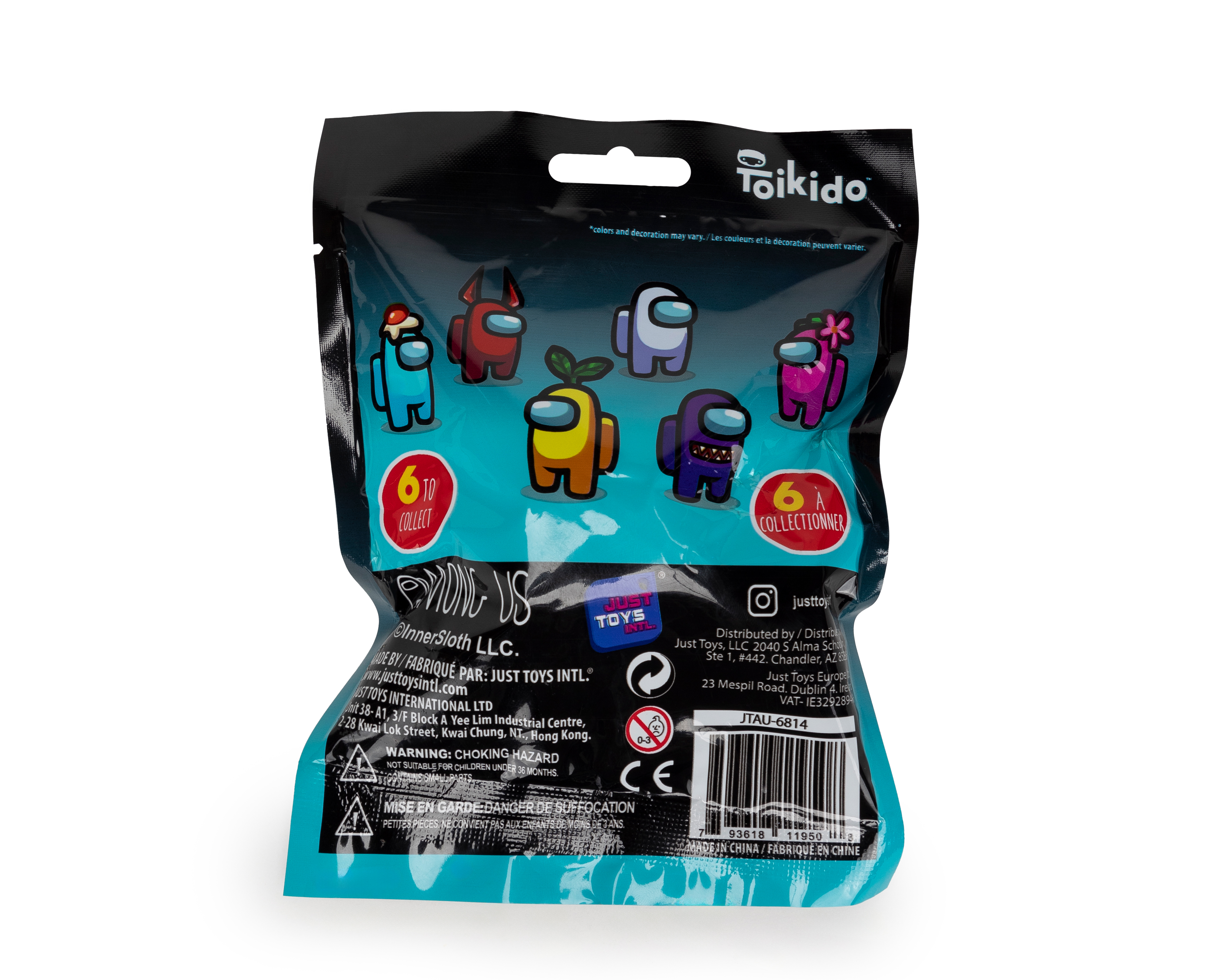 Foto 3 pulgar | Foto 2 | Squishy Among Us 1 Pieza al Azar