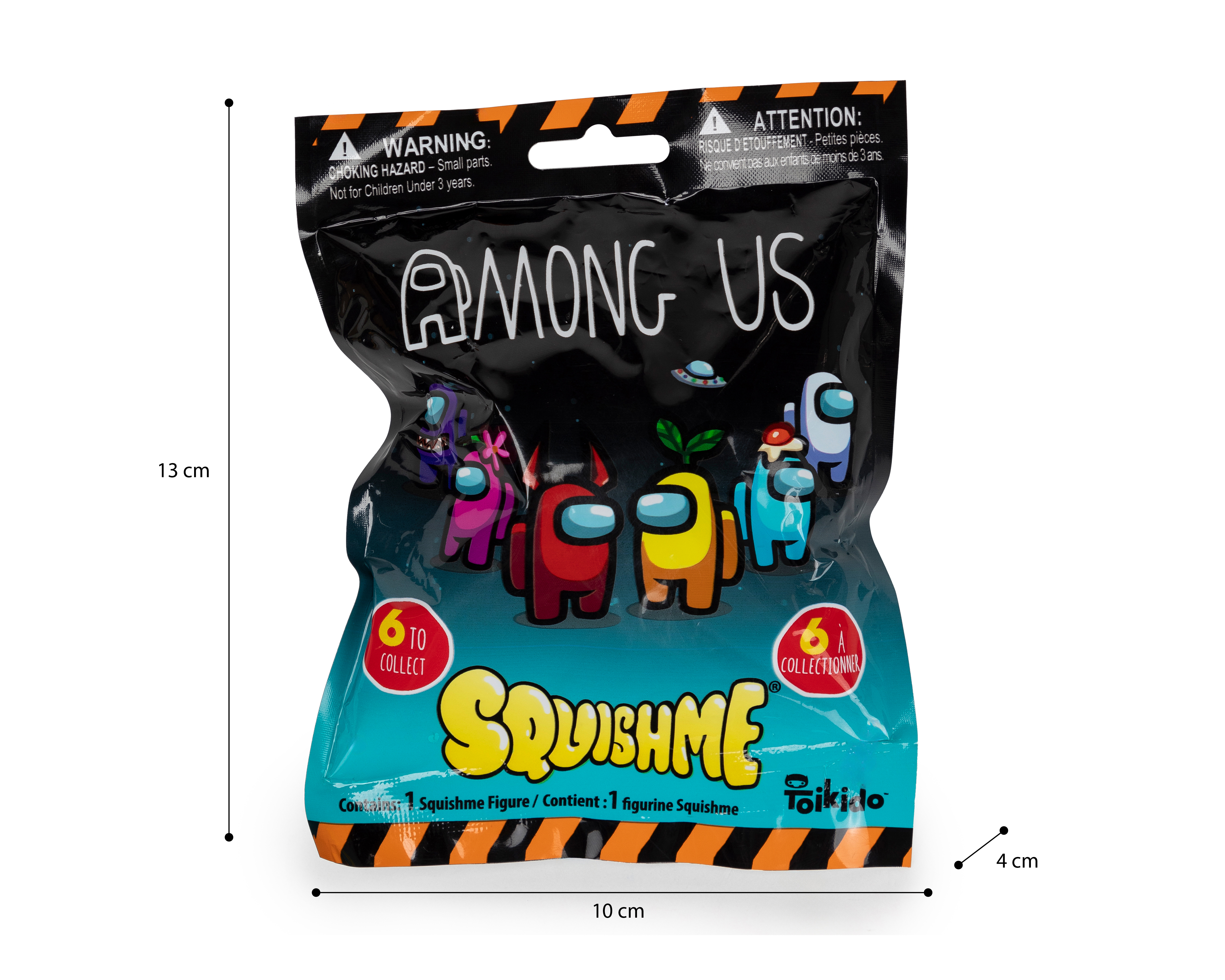 Foto 4 pulgar | Foto 3 | Squishy Among Us 1 Pieza al Azar