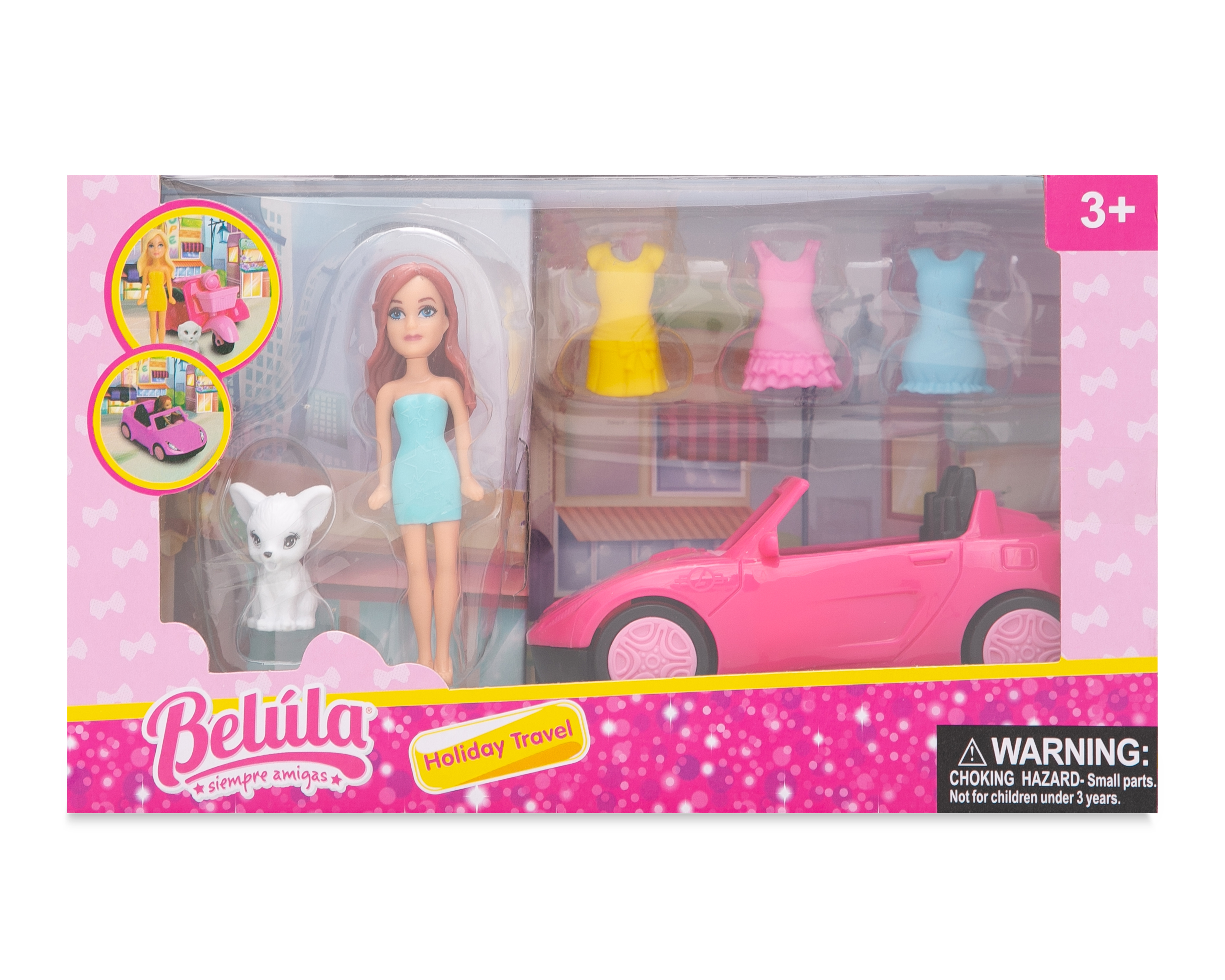 Foto 5 pulgar | Foto 4 | Muñeca Belúla con Auto y Accesorios