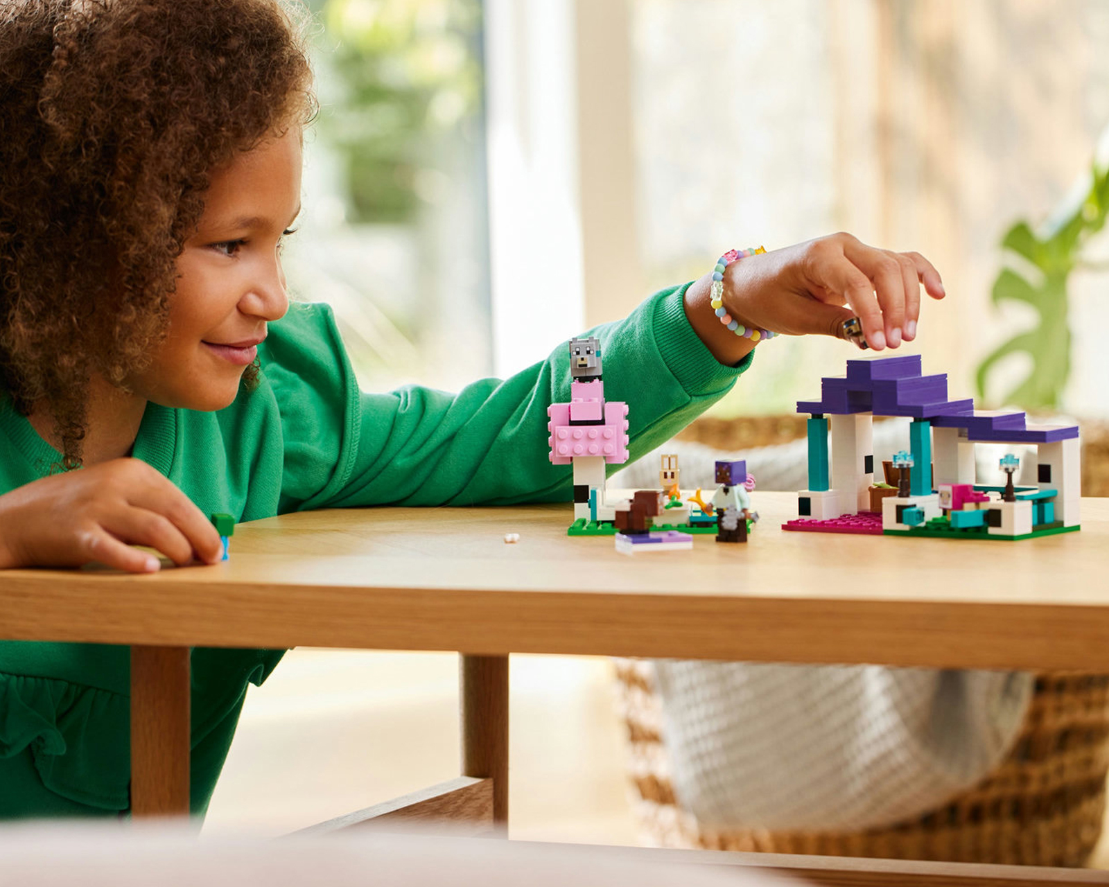 Foto 6 pulgar | Foto 5 | LEGO Minecraft: El Santuario de Animales