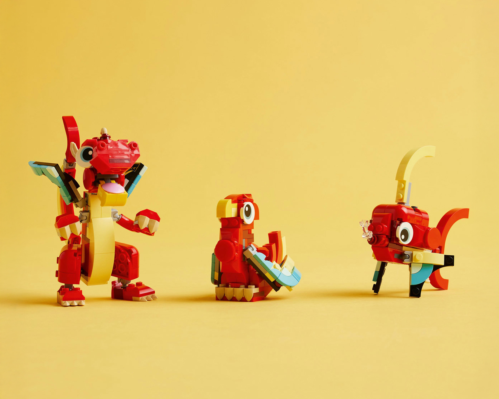 Foto 6 | Foto 6 | LEGO Creator 3 en 1: Dragón Rojo