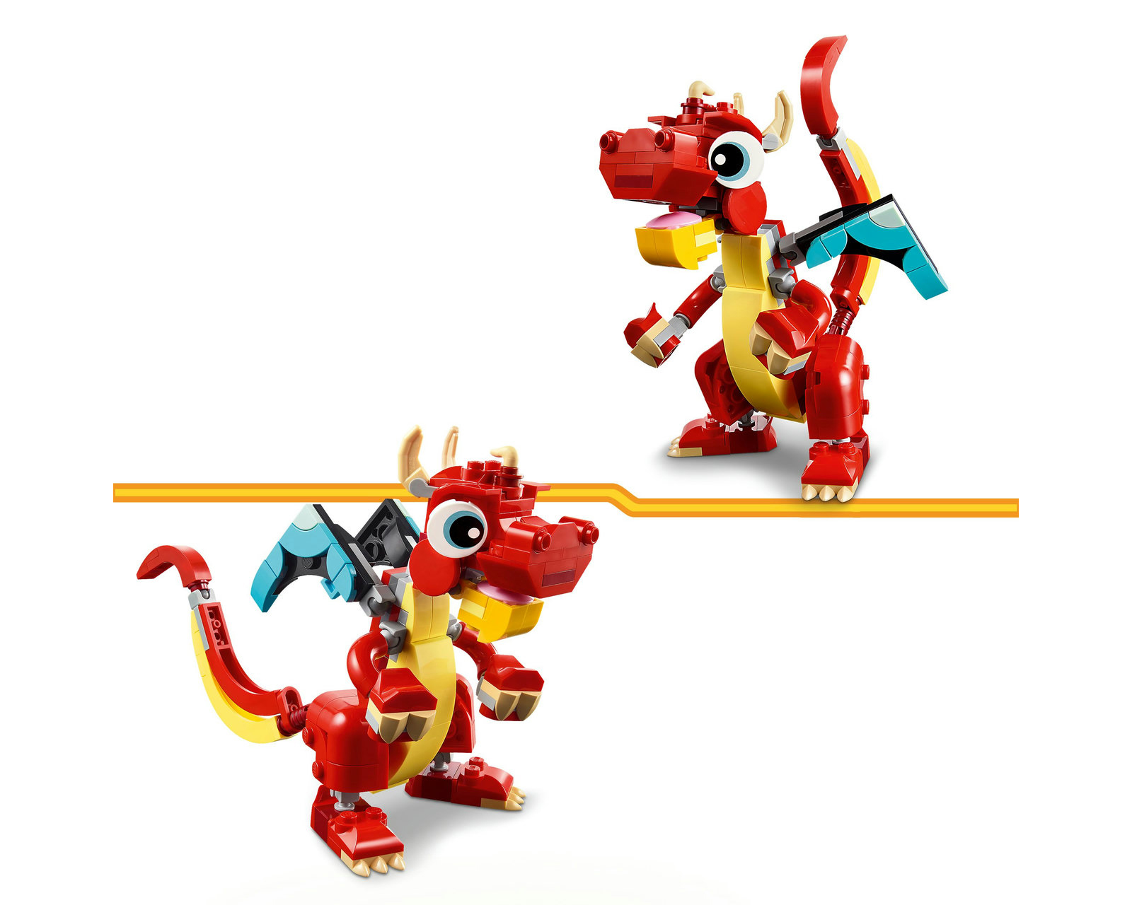 Foto 7 | Foto 7 | LEGO Creator 3 en 1: Dragón Rojo