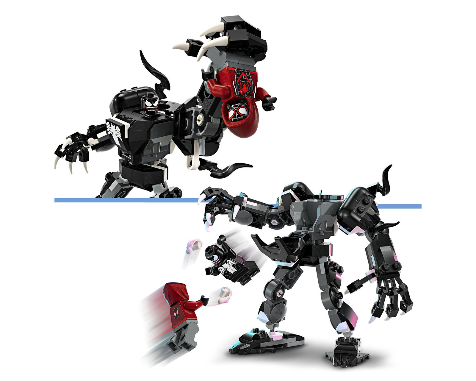 Foto 7 | Foto 7 | LEGO Marvel Armadura Robótica Venom vs. Miles Morales