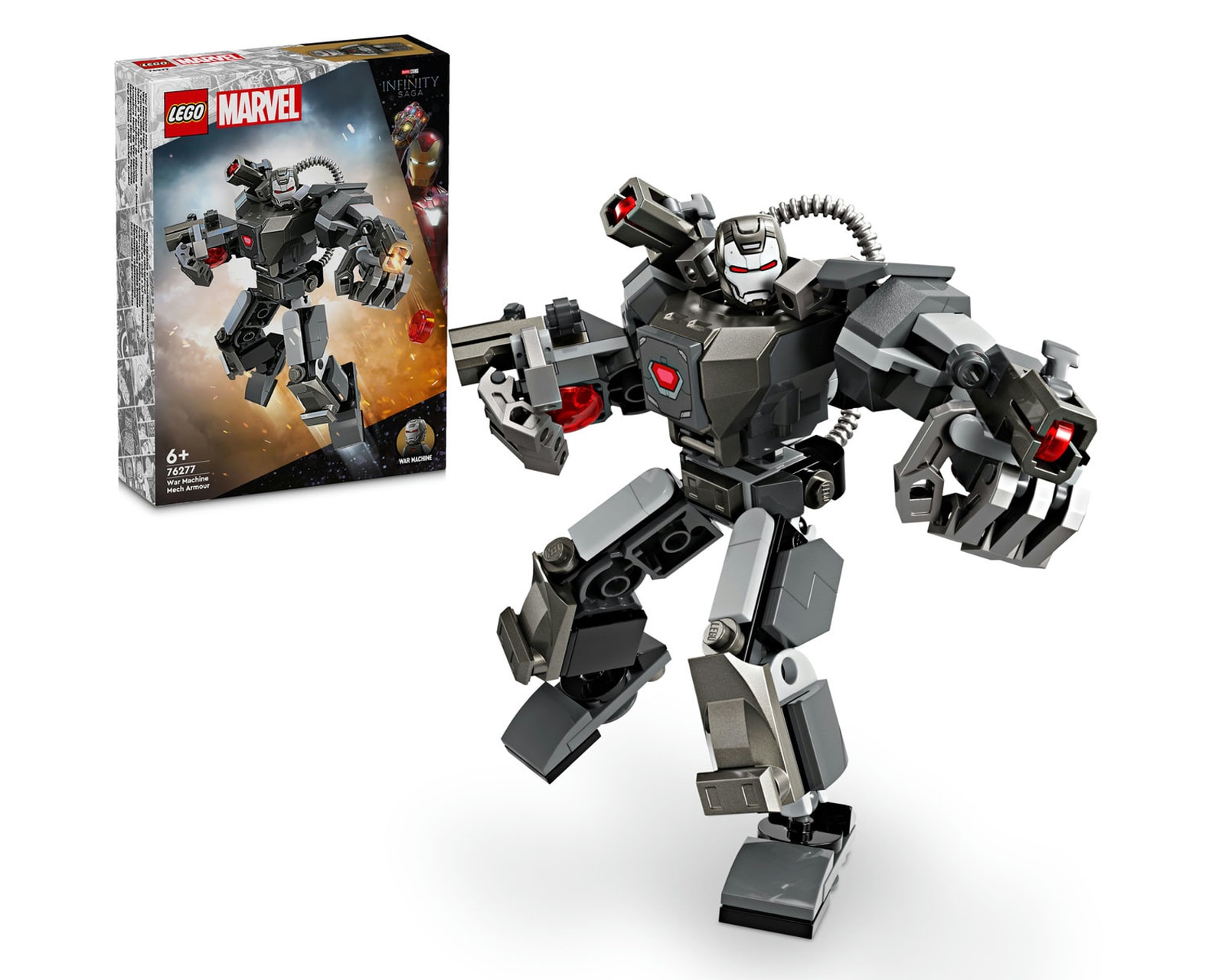 LEGO Marvel: Armadura Robótica de Máquina de Guerra