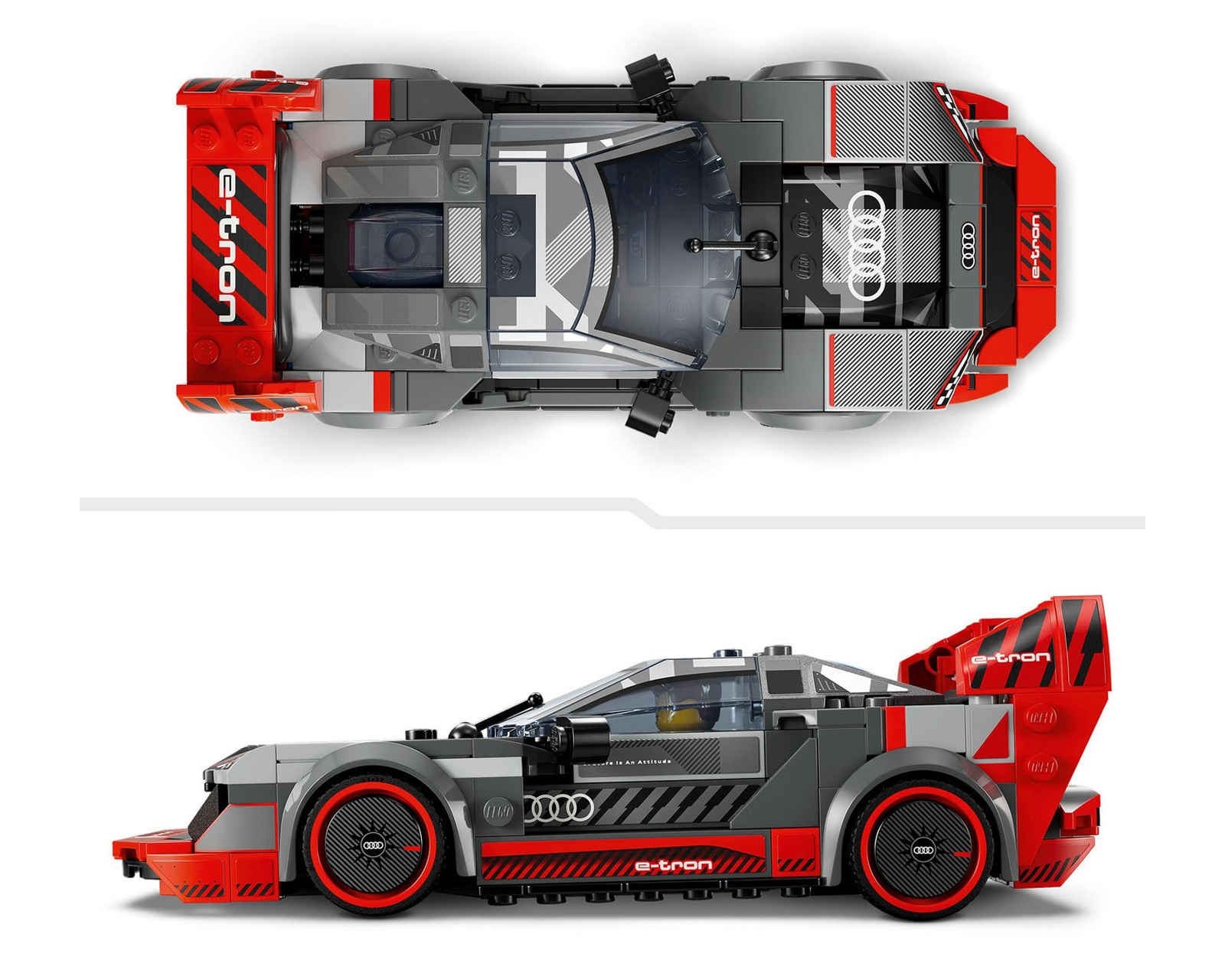 Foto 9 pulgar | Foto 8 | LEGO Speed: Coche de Carreras Audi S1 e-Tron Quattro