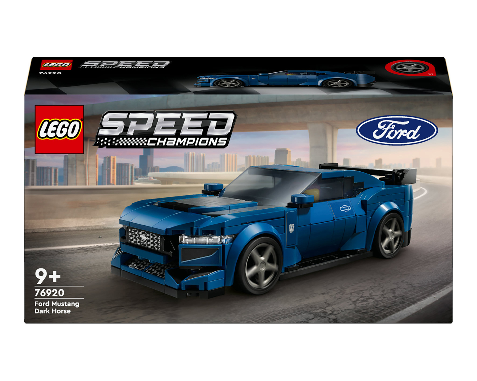 Foto 3 pulgar | Foto 2 | LEGO Speed Champions: Auto Deportivo Ford Mustang Dark Horse