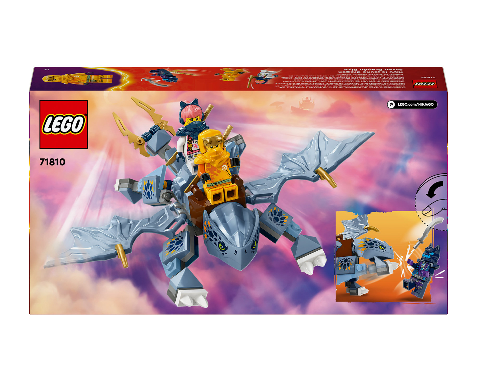 Foto 10 pulgar | Foto 9 | LEGO Ninjago: Joven Dragón Riyu