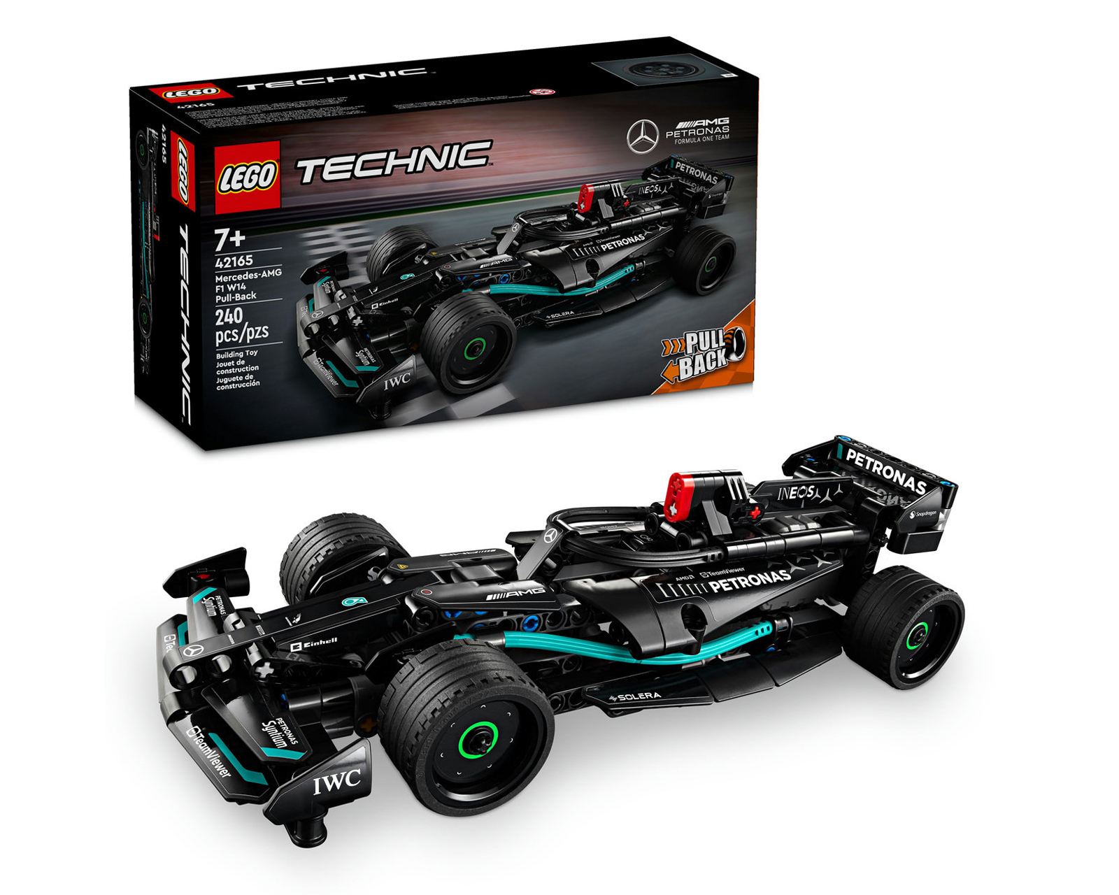 Foto 2 pulgar | Foto 1 | LEGO Technic: Mercedes-AMG F1 W14 E Performance Pull-Back