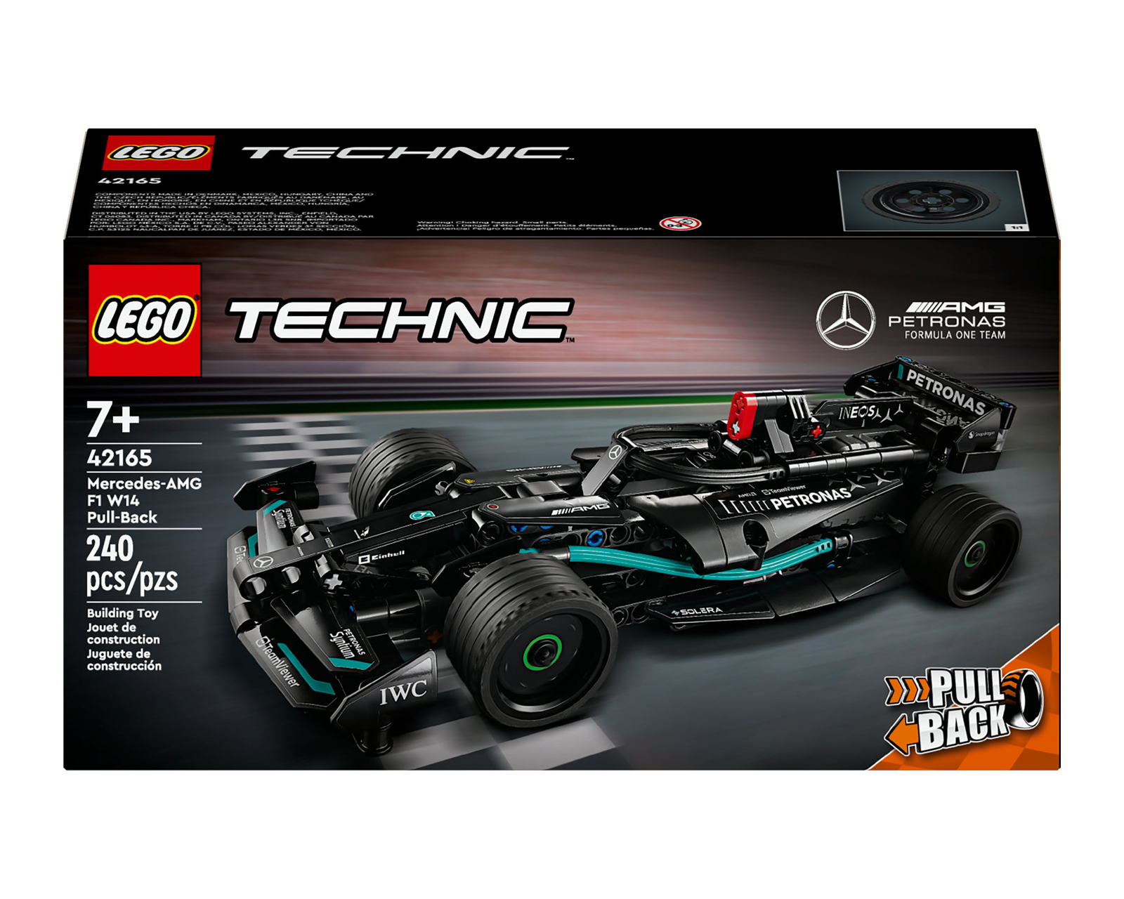 Foto 3 pulgar | Foto 2 | LEGO Technic: Mercedes-AMG F1 W14 E Performance Pull-Back