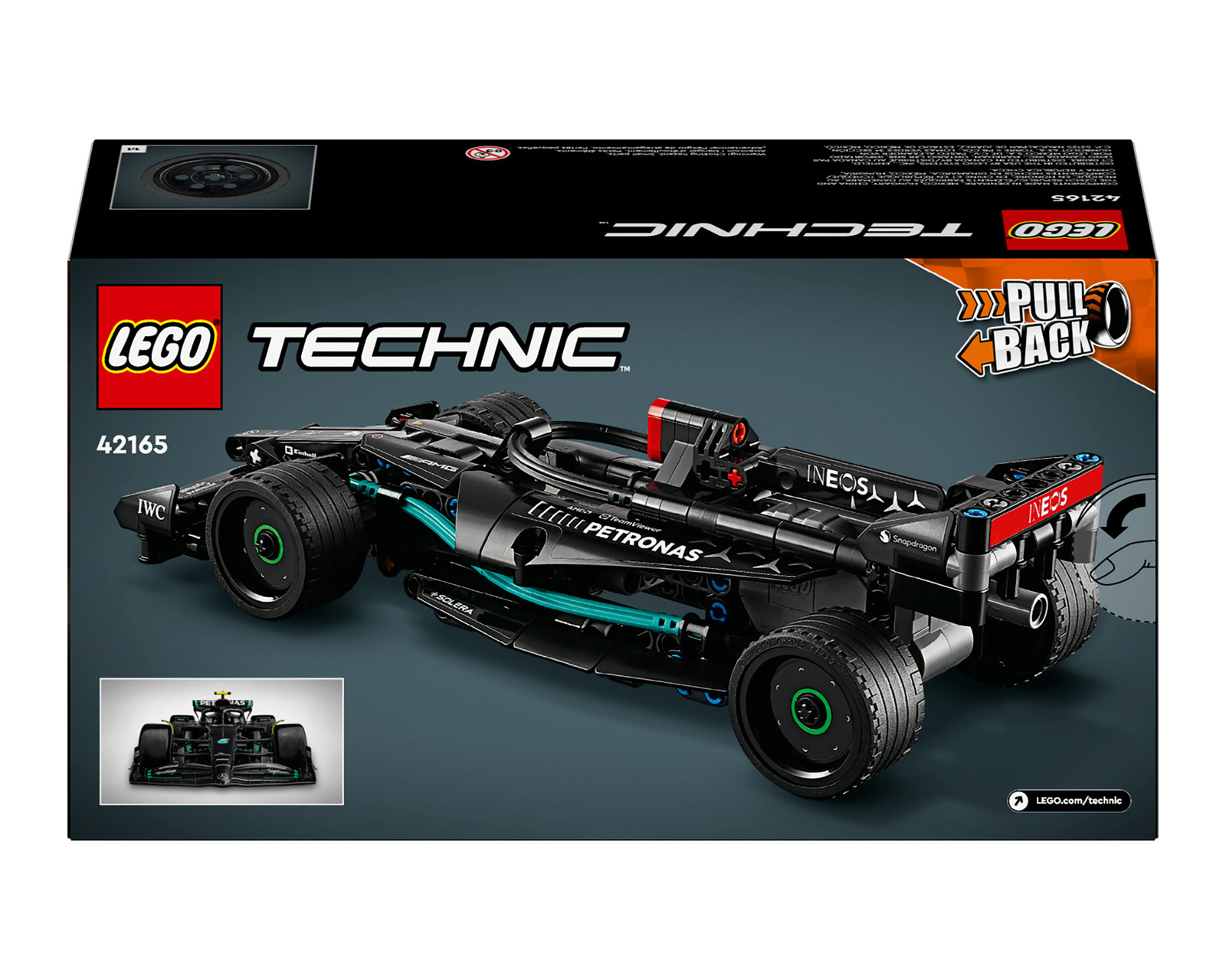 Foto 10 pulgar | Foto 9 | LEGO Technic: Mercedes-AMG F1 W14 E Performance Pull-Back