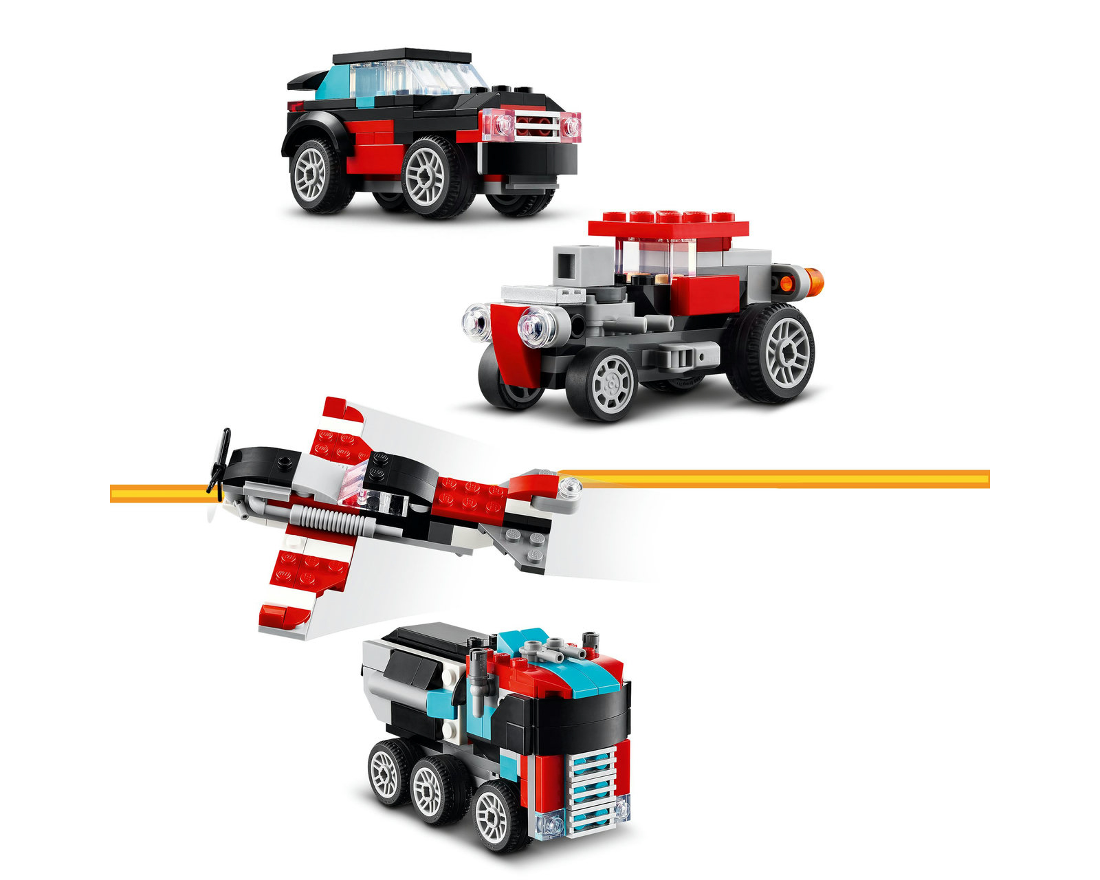 Foto 8 | Foto 8 | LEGO Creator: Camión Plataforma con Helicóptero