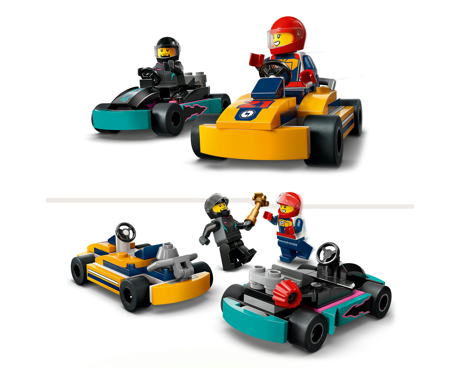 Foto 8 pulgar | Foto 7 | Lego City: Karts y Pilotos de Carreras