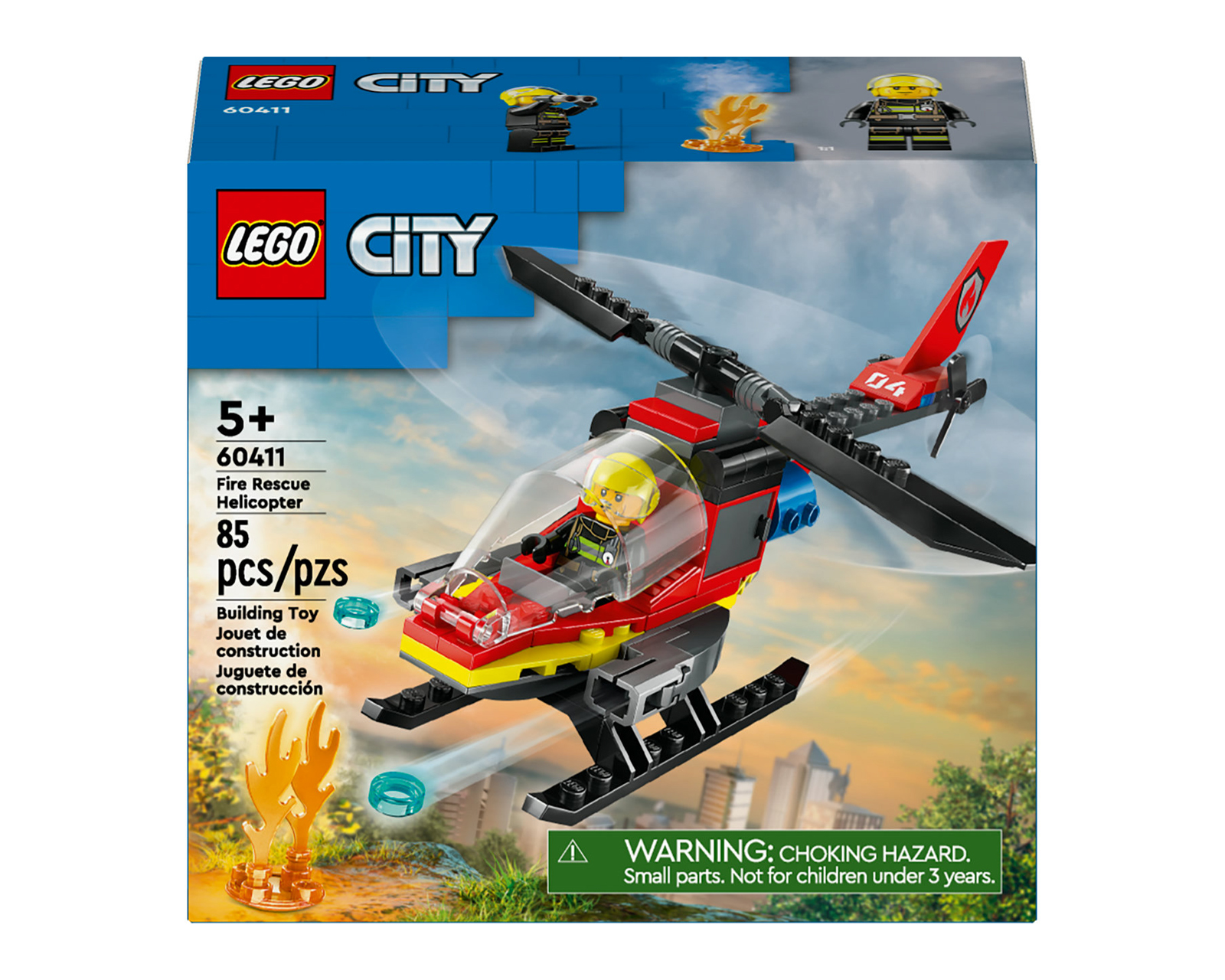 Foto 2 | Foto 2 | Lego City: Helicóptero de Rescate de Bomberos