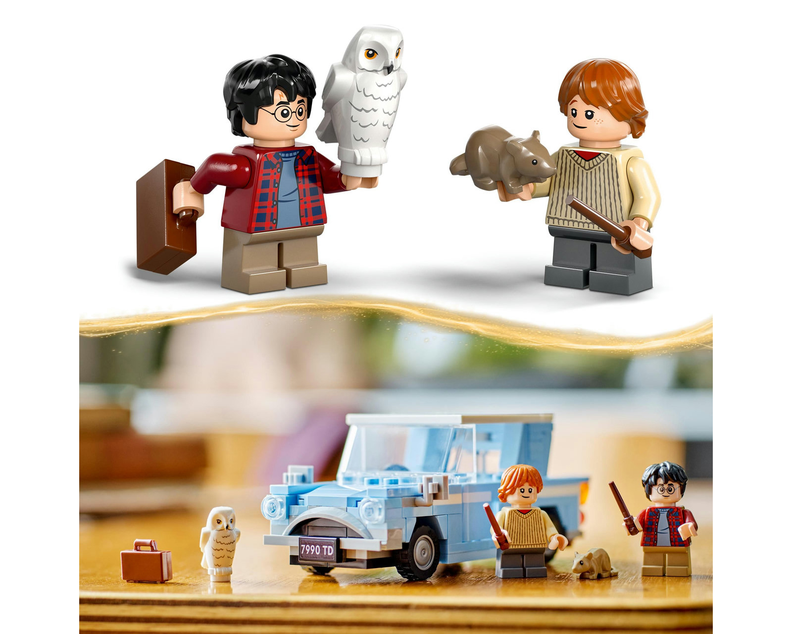 Foto 9 pulgar | Foto 8 | LEGO Harry Potter: Flying Ford Anglia Volador