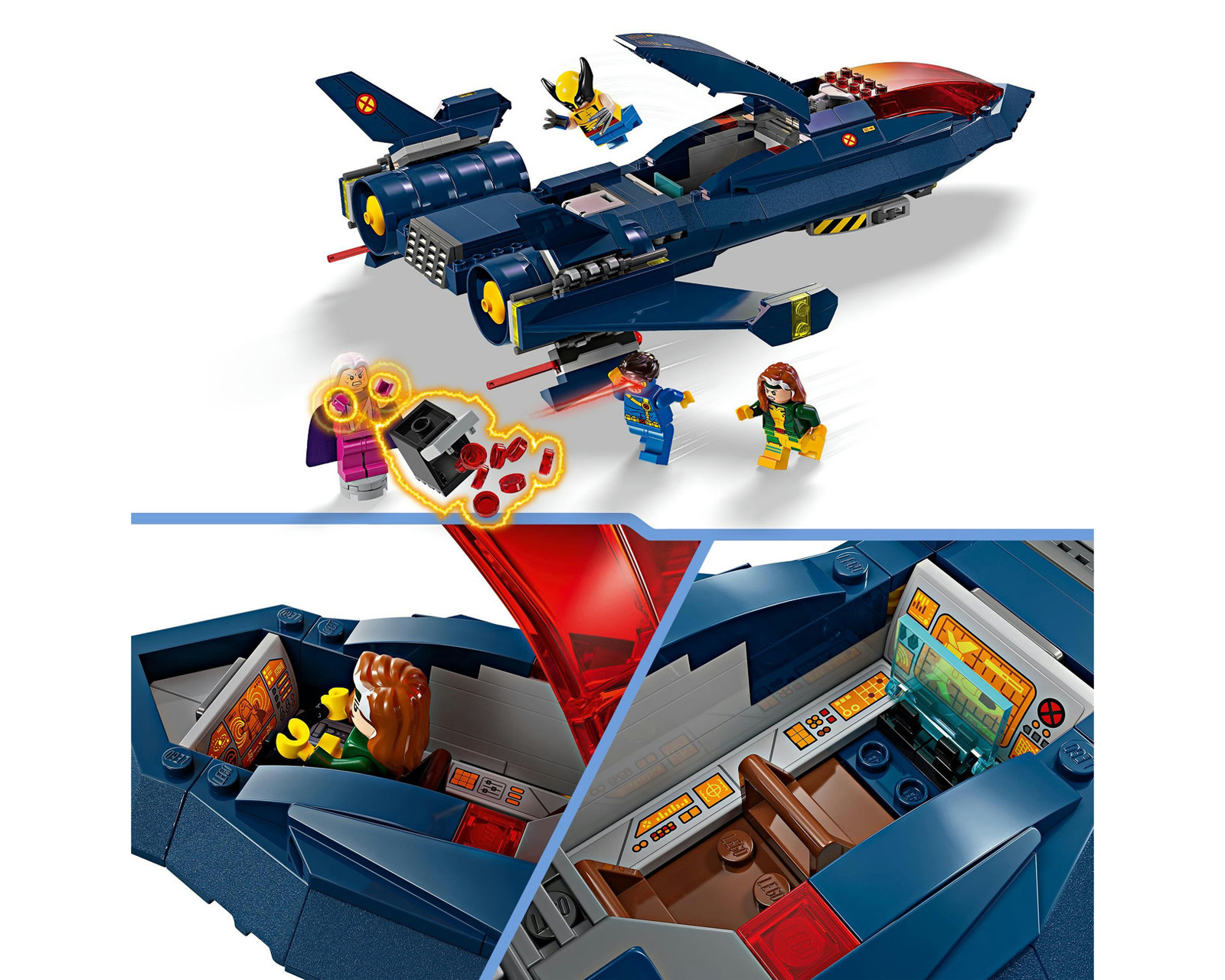 Foto 8 pulgar | Foto 7 | LEGO Marvel: X-Jet de los X-Men 97