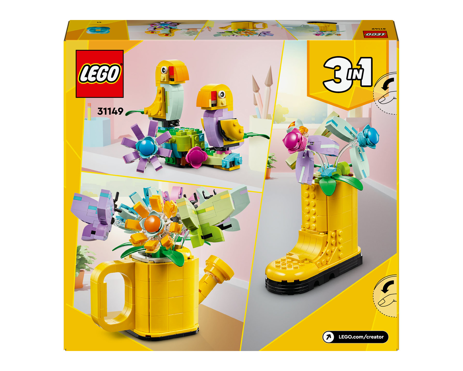 Foto 10 pulgar | Foto 9 | LEGO Creator: Flores en Regadera