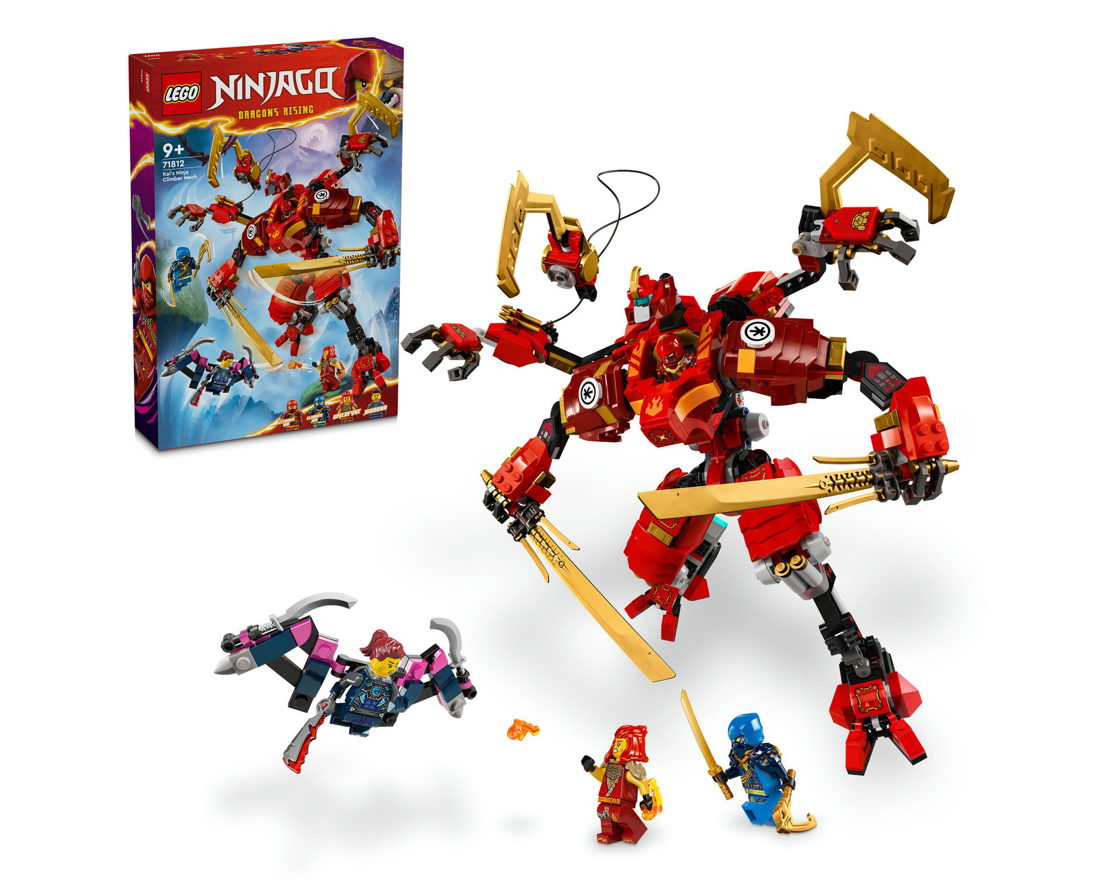 LEGO Ninjago: Meca Escalador Ninja de Kai