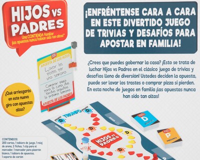 Foto 3 | Foto 3 | Juego de Cartas Hijos vs Padres Spin Master