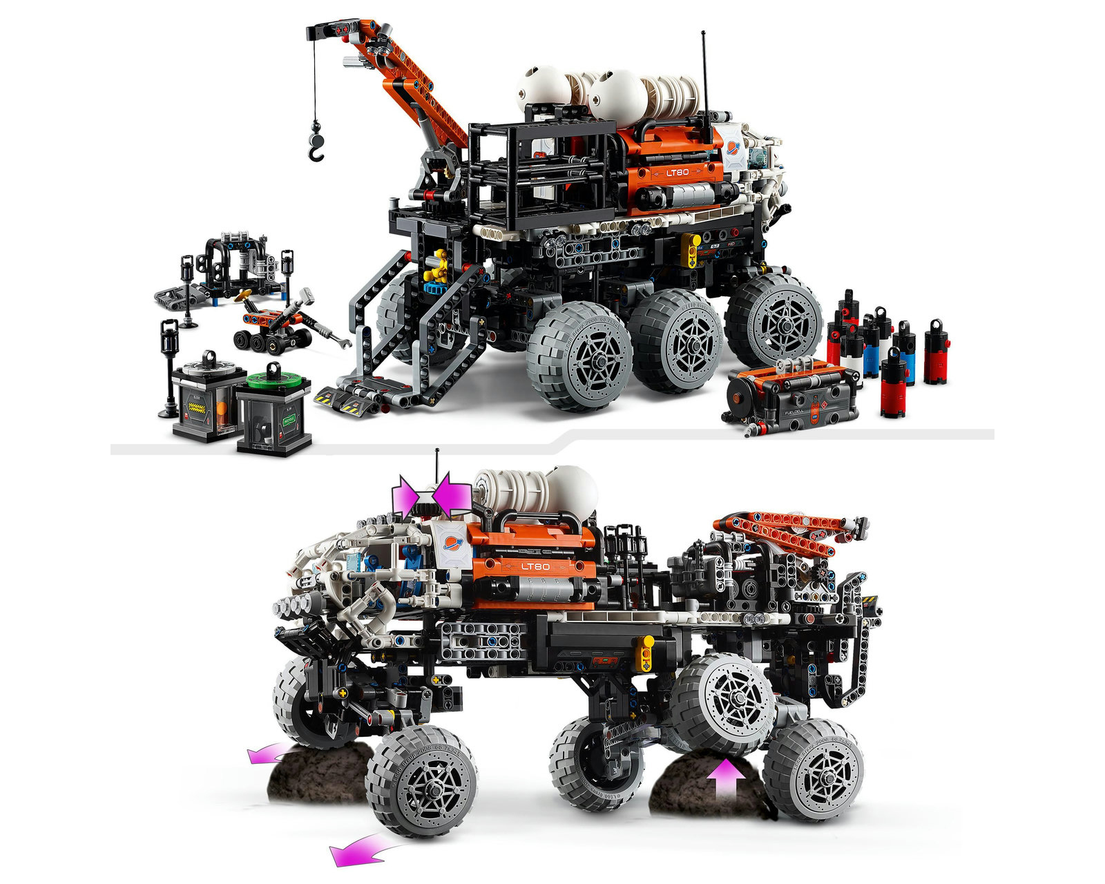 Foto 8 pulgar | Foto 7 | LEGO Technic: Róver Explorador del Equipo de Marte