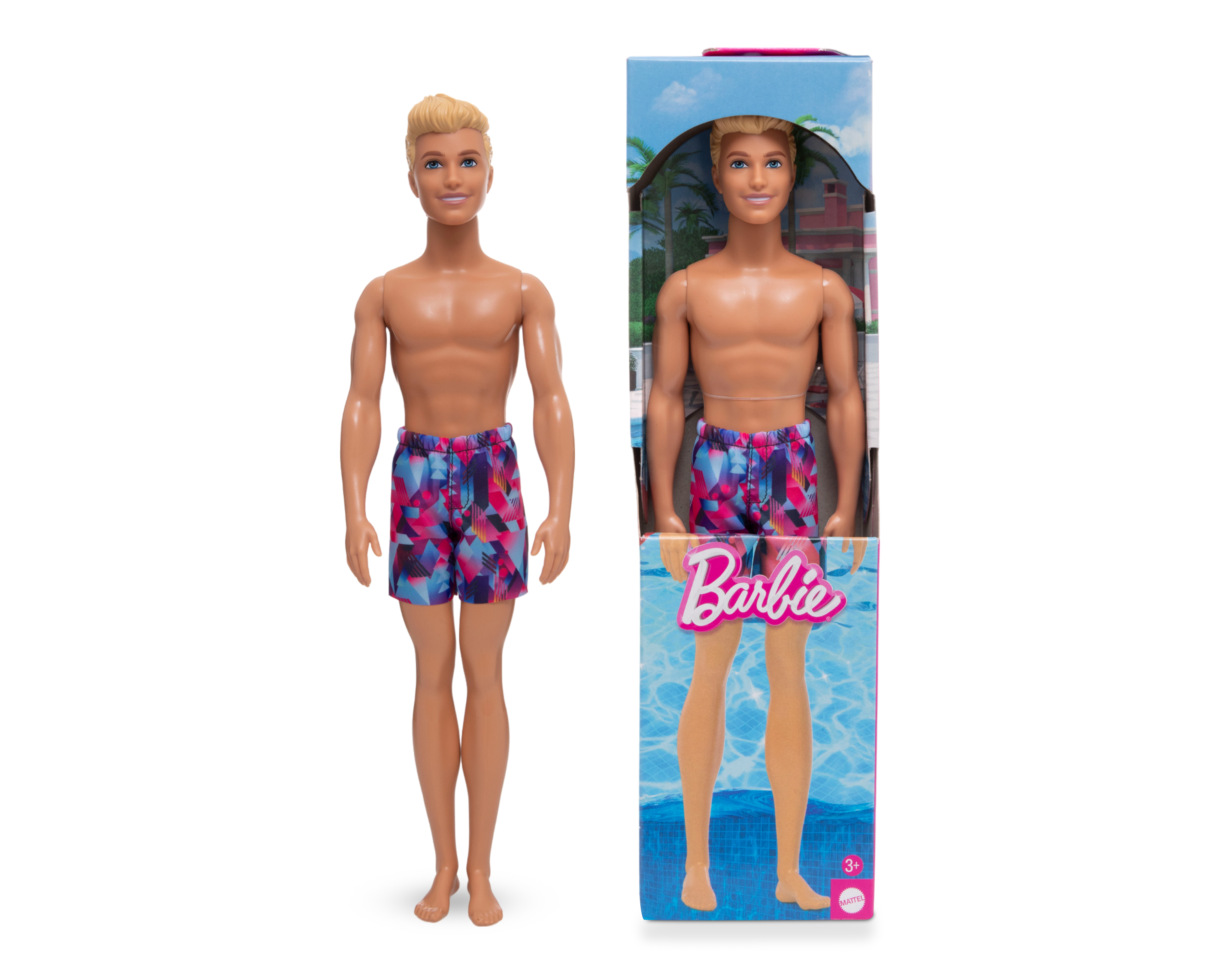 Foto 4 pulgar | Foto 3 | Ken Mattel Barbie de Playa