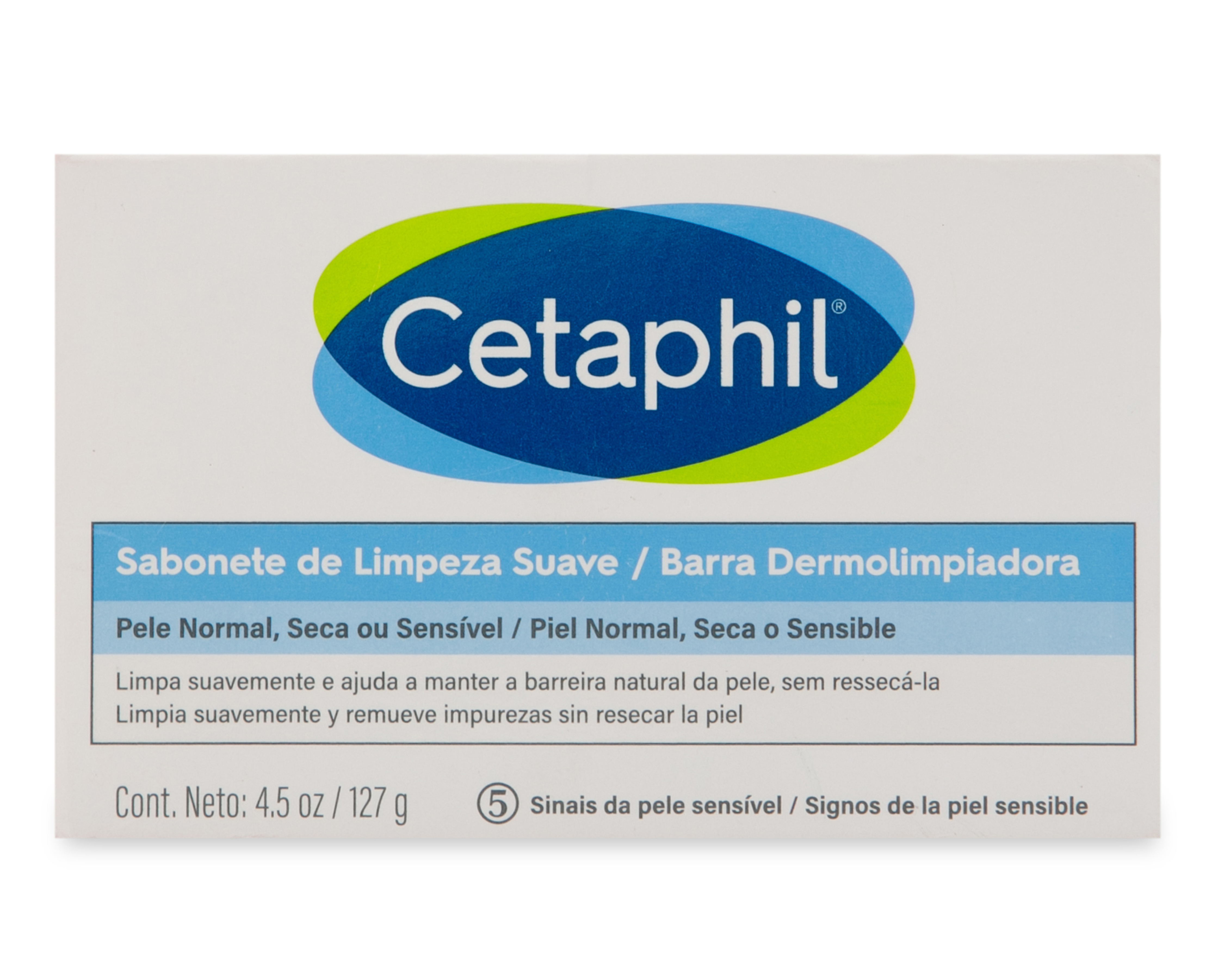 Foto 3 pulgar | Foto 2 | Jabón en Barra Dermolimpiador Cetaphil 127 g
