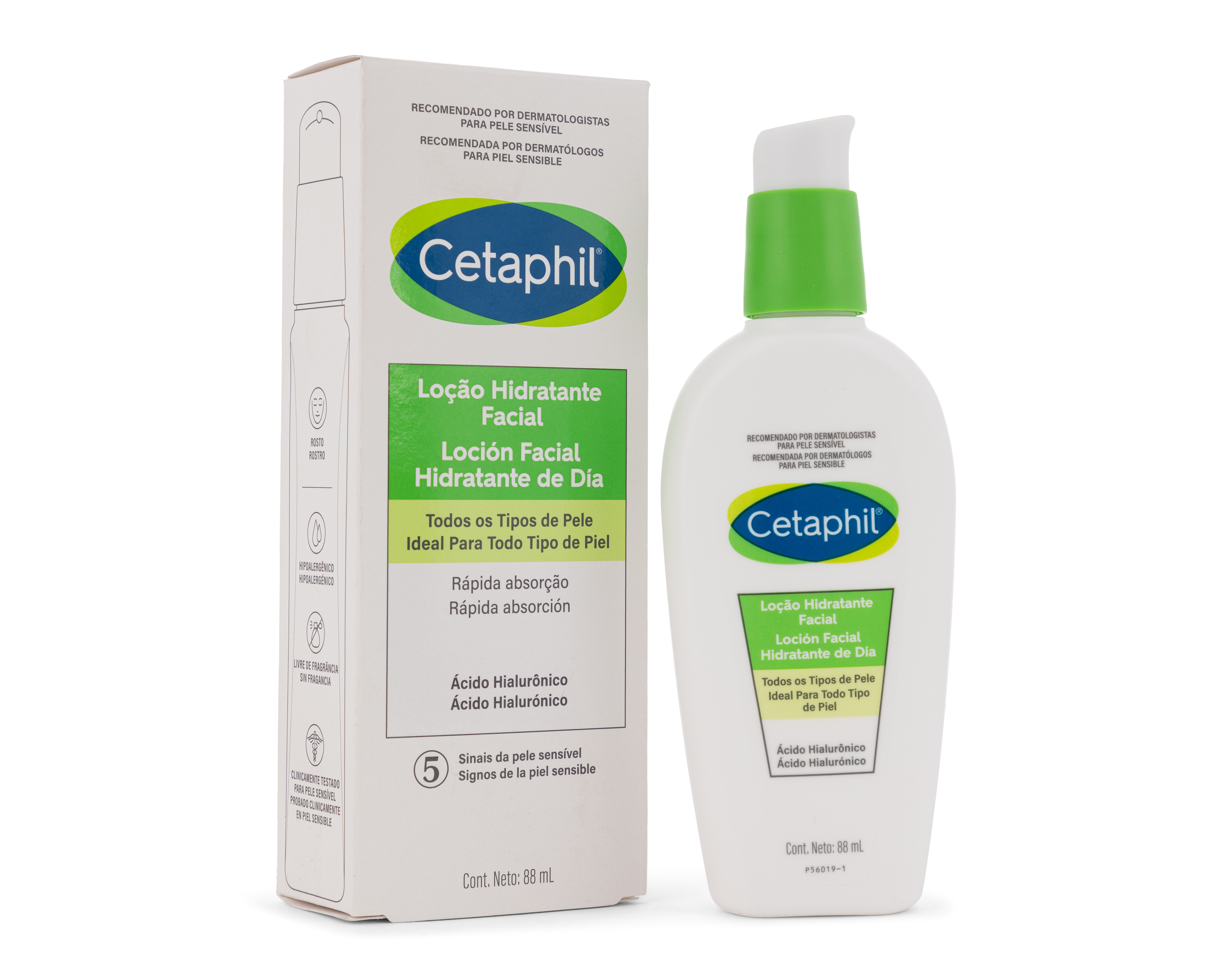 Foto 1 | Foto 1 | Loción Facial Hidratante con Acido Hialurónico Cetaphil 88 ml