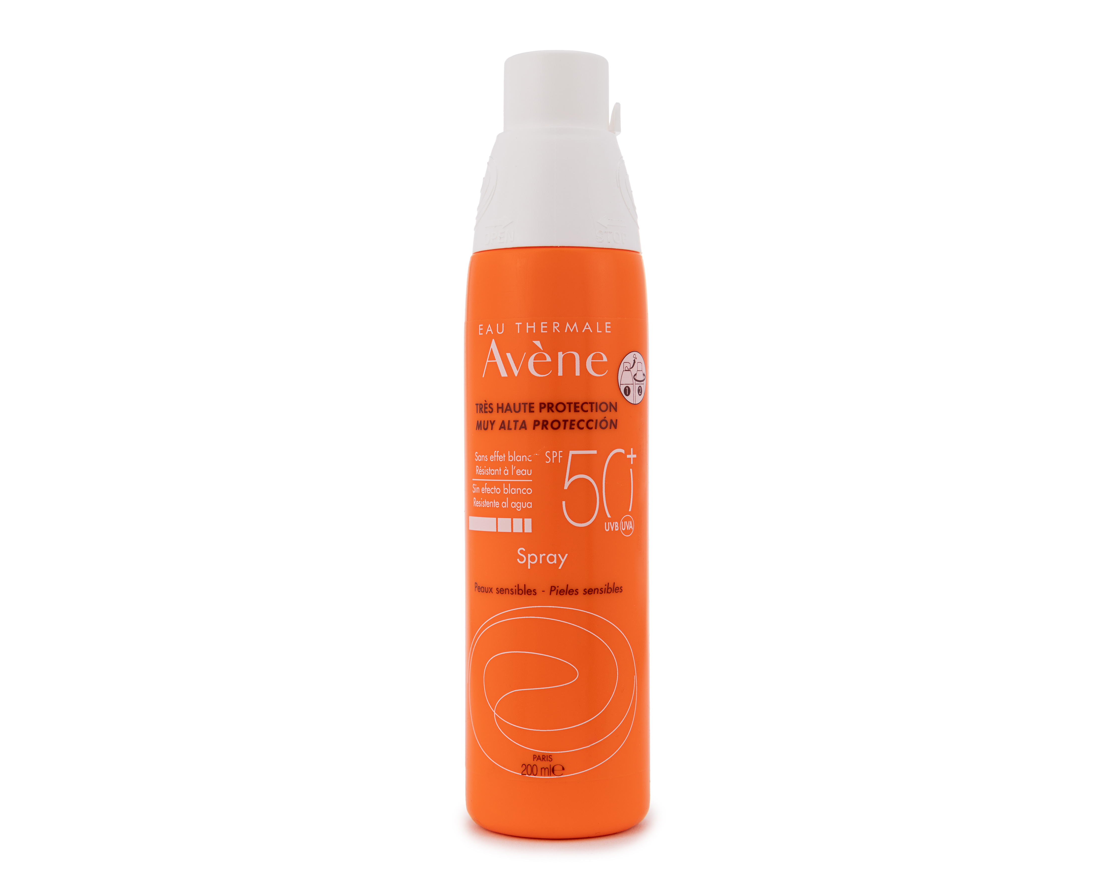 Foto 2 pulgar | Foto 1 | Protector Solar FPS 50+ Avène Spray 200 ml
