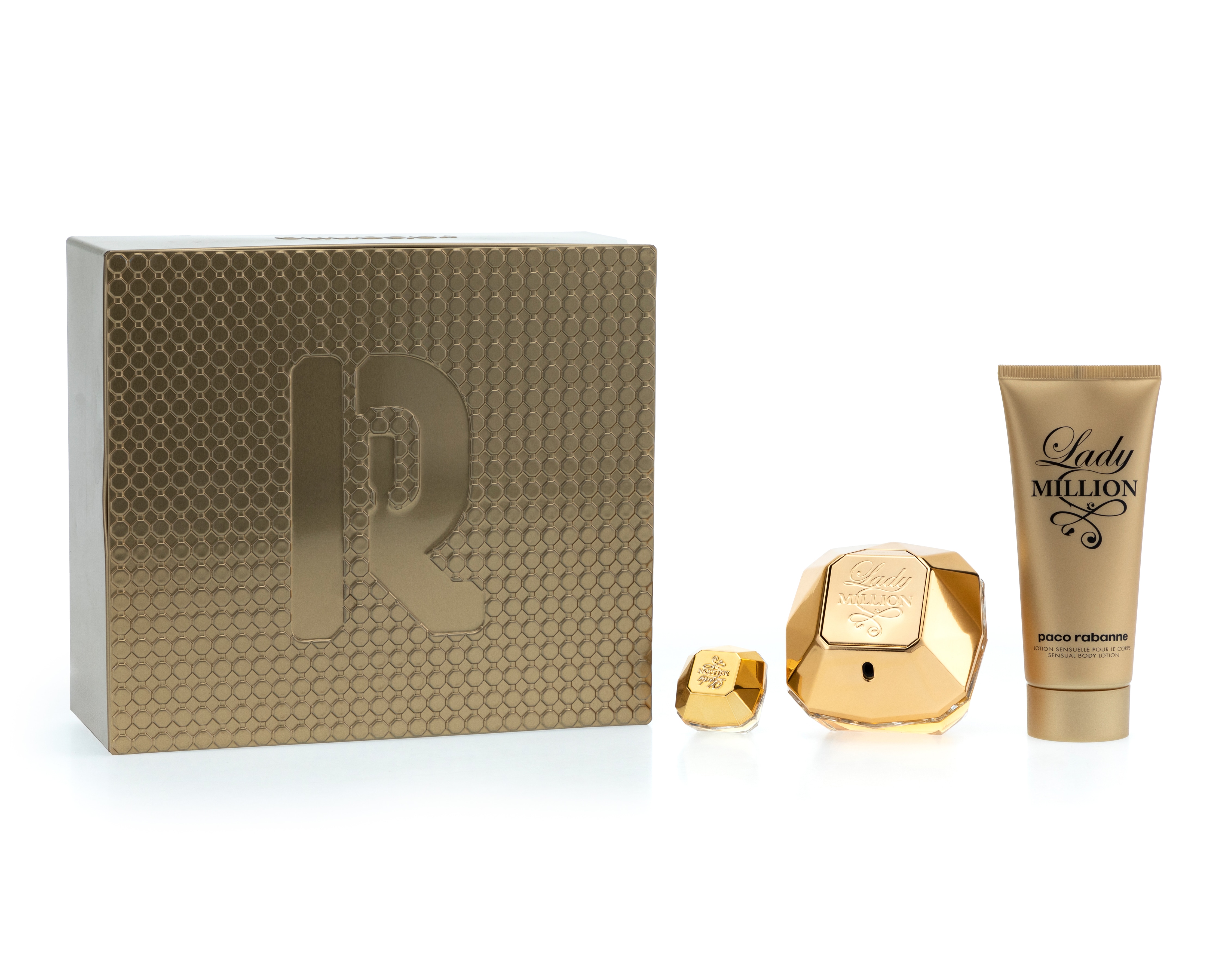 Estuche para Mujer Paco Rabanne Lady Million 3 Piezas
