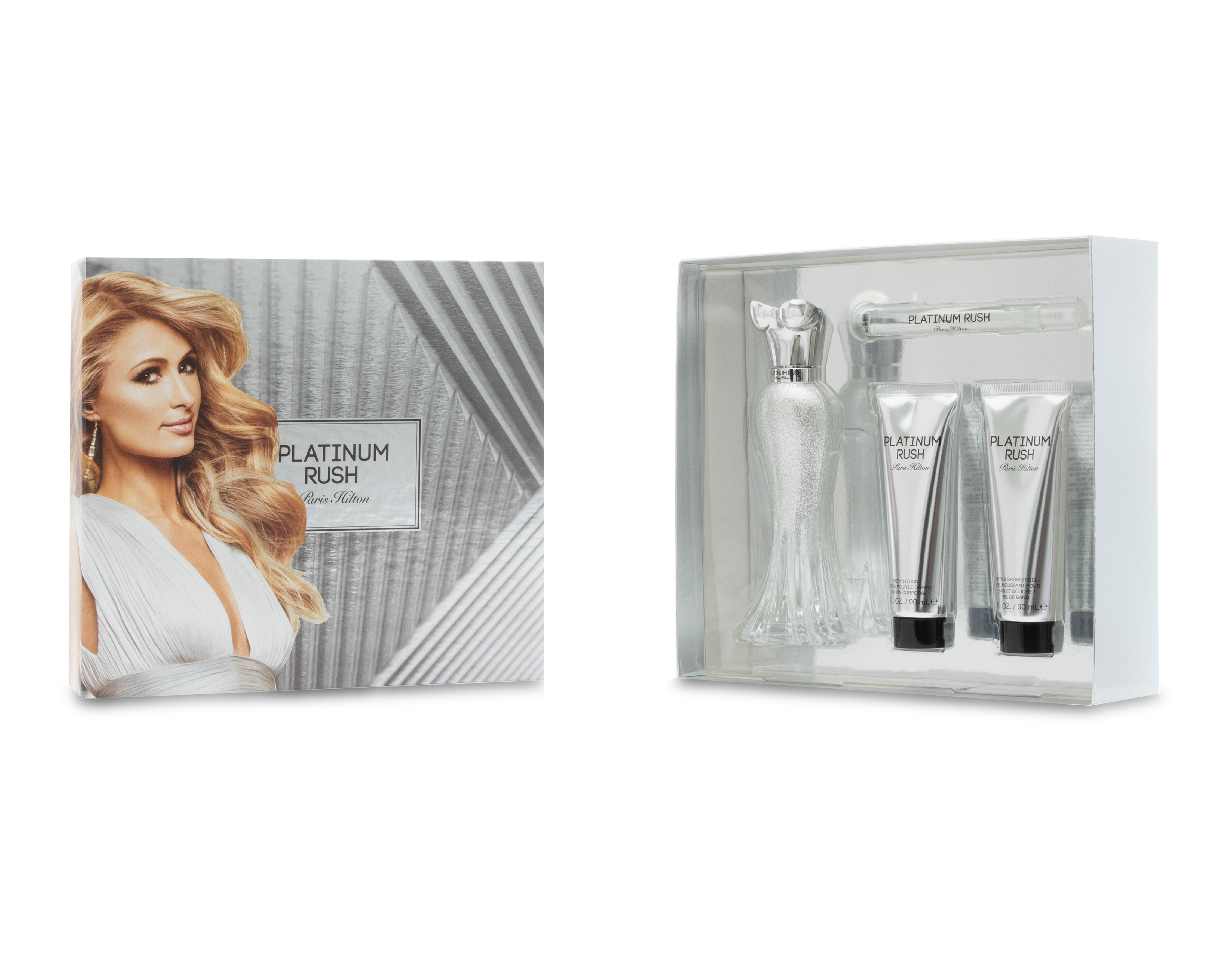 Foto 5 pulgar | Foto 4 | Estuche para Mujer Paris Hilton Platinum Rush 4 Piezas