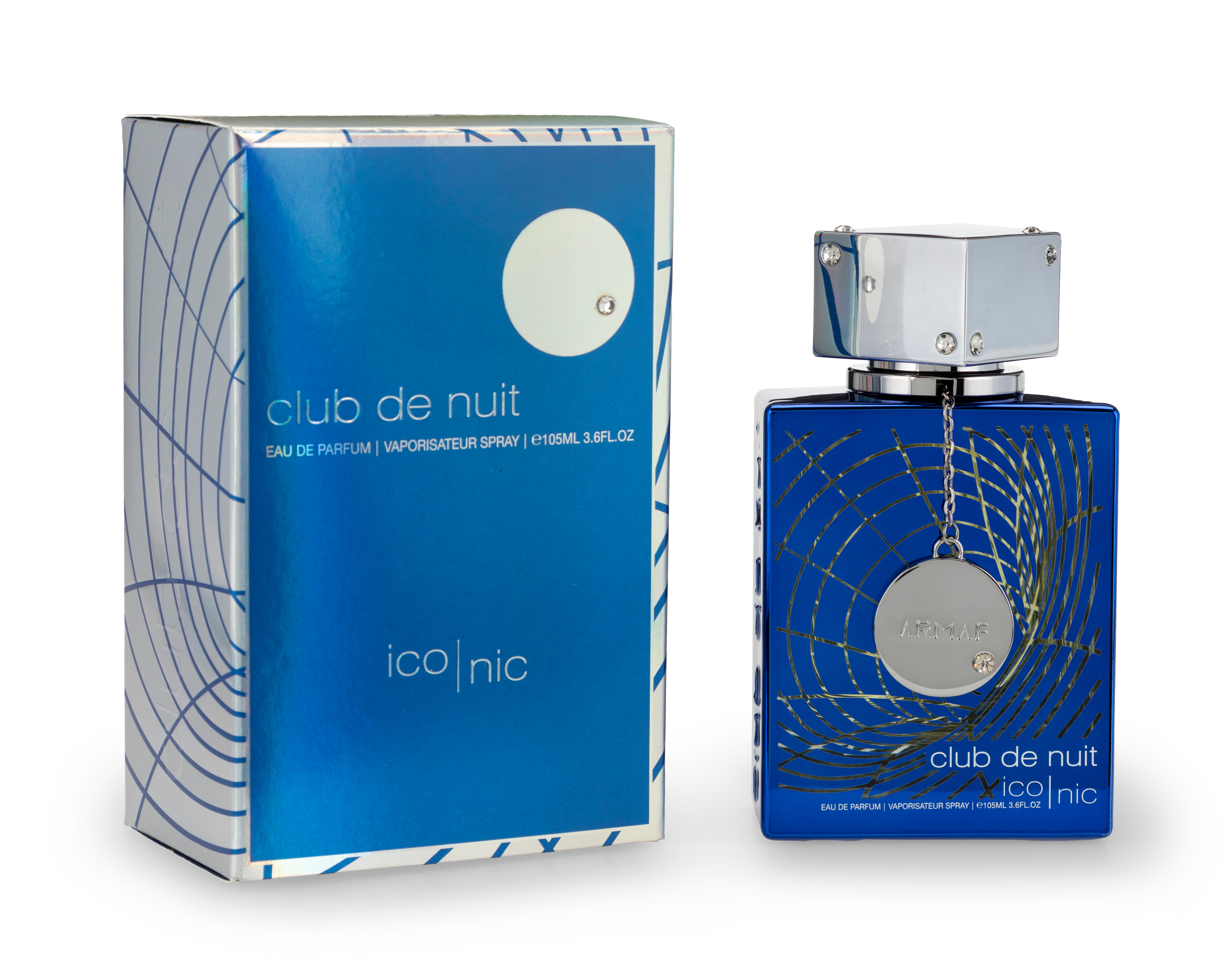 Foto 2 pulgar | Foto 1 | Perfume Armaf Club de Nuit Blue Iconic Eau de Parfum 105 ml